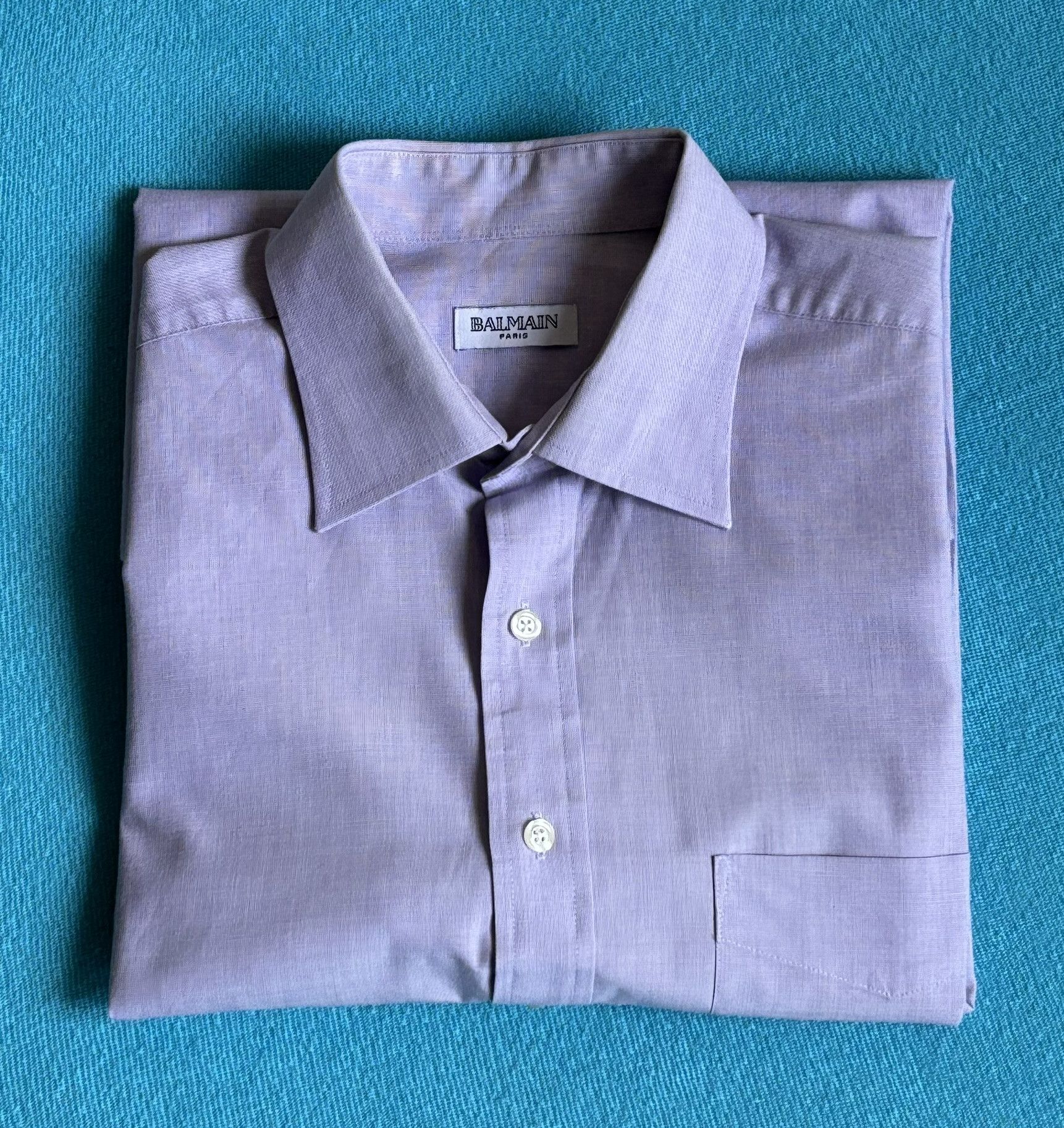 Balmain × Vintage Balmain Paris shirt size 16.5/42 Size US XL / EU 56 / 4 - 16 Thumbnail