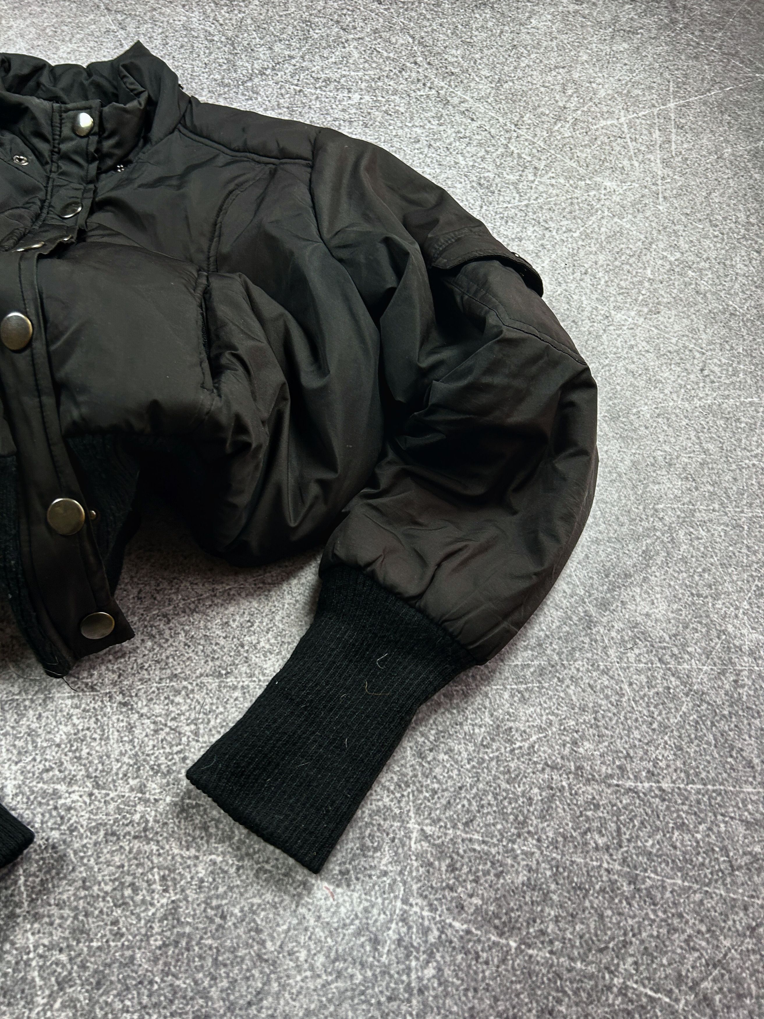 Japanese Brand Vintage Rick Owens Balenciaga Style Cropped Jacket Y2K 90S Size US S / EU 44-46 / 1 - 4 Thumbnail
