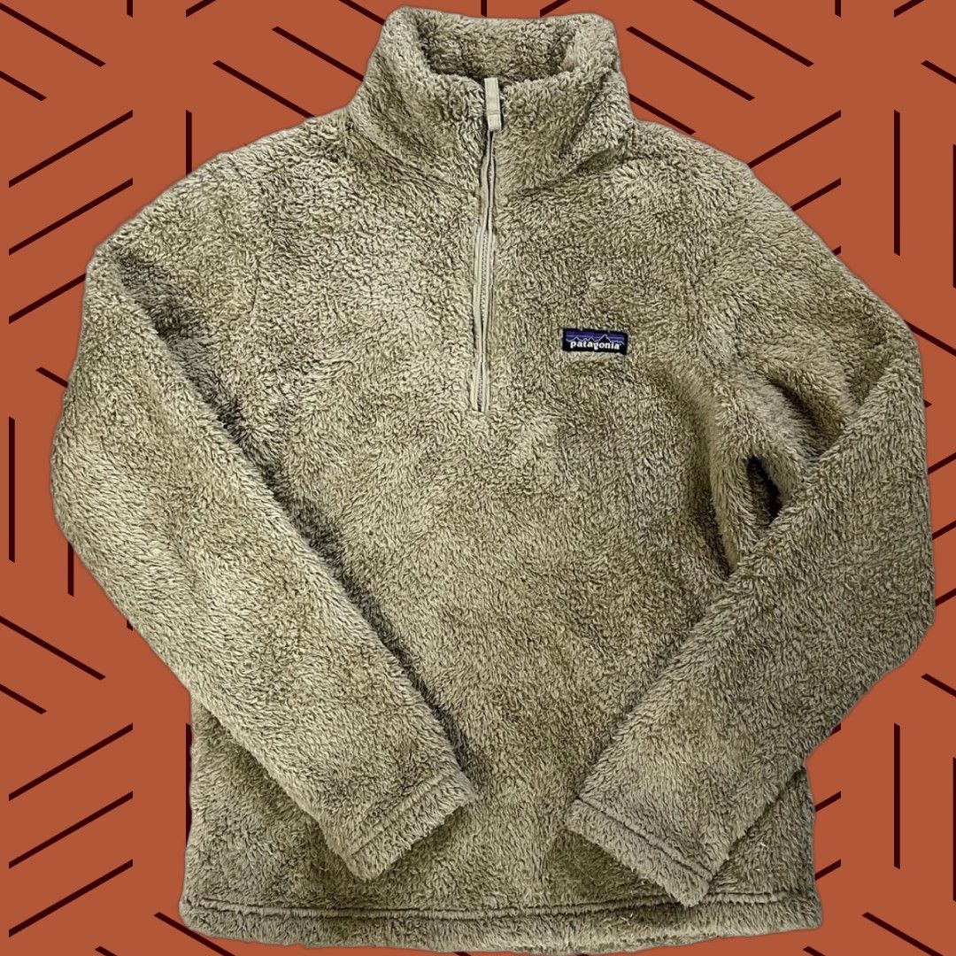 Patagonia Patagonia Women's Los Gatos 1/4-Zip El Cap Khaki Size S Jacket Womens S Khaki 1/4-Zip El Cap Patagonia 90s Event Decade Size ONE SIZE - 1 Thumbnail