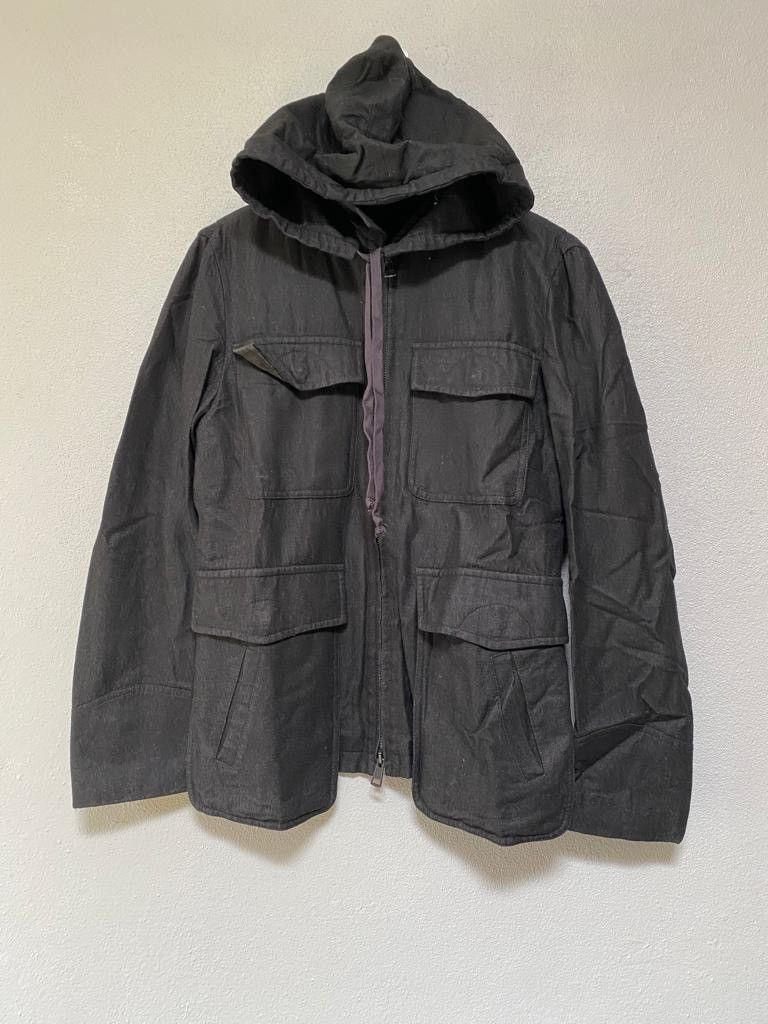 Ann Demeulemeester Ann Demeulemeester wool jacket with hoodie Size US XS / EU 42 / 0 - 3 Thumbnail