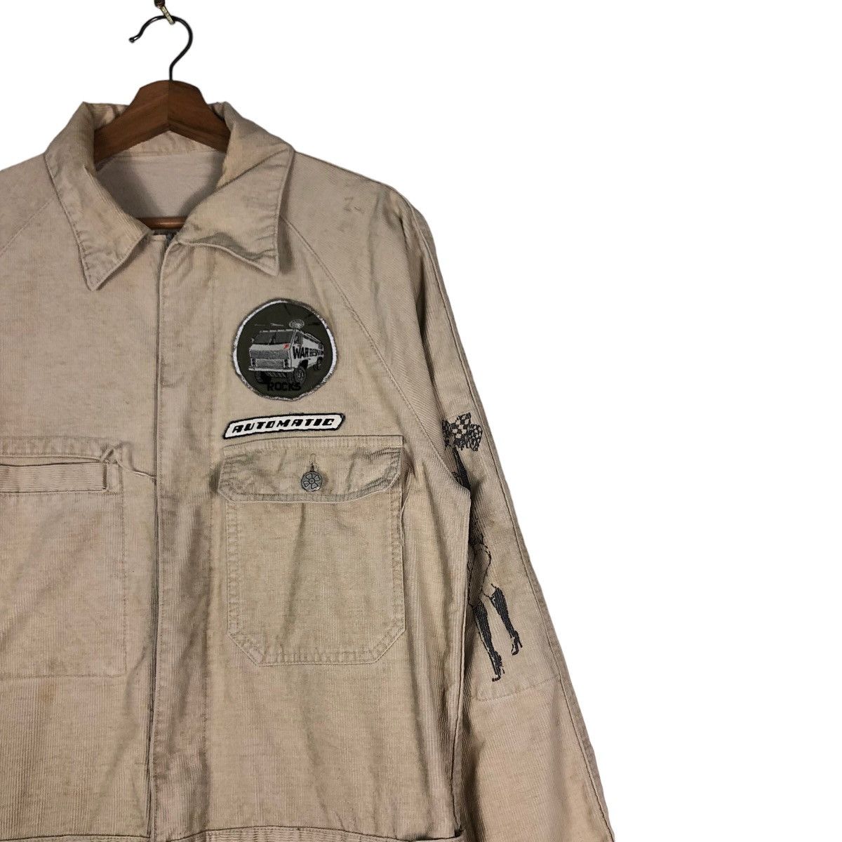Hysteric Glamour 🔥Punk Design Style Overall Ozone Rocks Full Patches Size US 40 / EU 56 - 6 Thumbnail