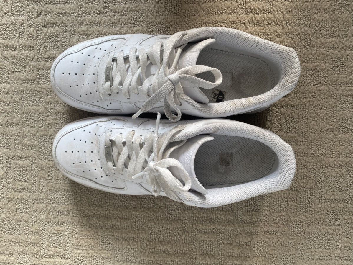 Nike Dirty white air forces size 11 Size US 11 / EU 44 - 1 Thumbnail