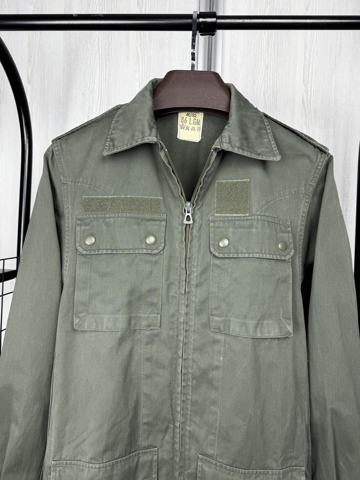 Other VTG 70s 80s Socovet French Eclaire Military Jacket 86 L.Gm Size US XS / EU 42 / 0 - 3 Thumbnail