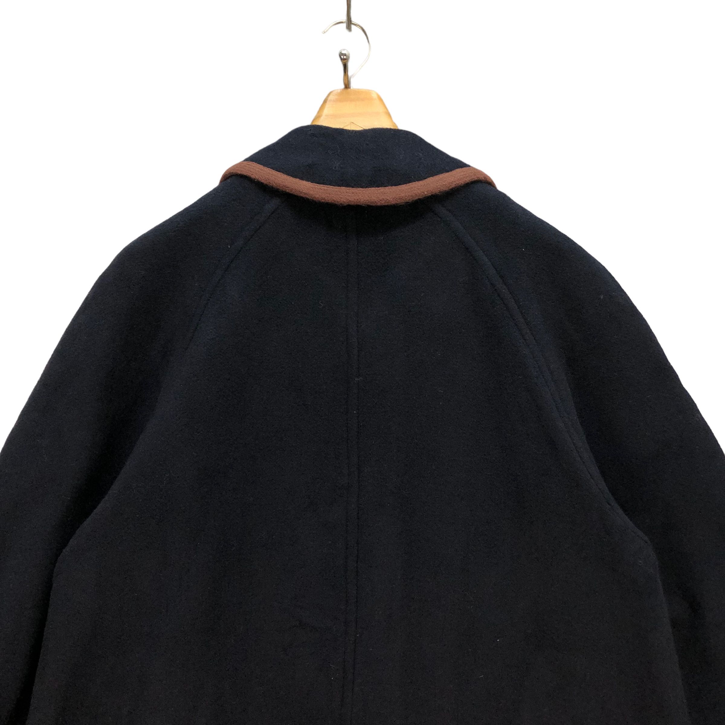 Burberry BURBERRYS MADE IN ENGLAND WOOL LONG COAT #7344-131 Size M / US 6-8 / IT 42-44 - 13 Thumbnail