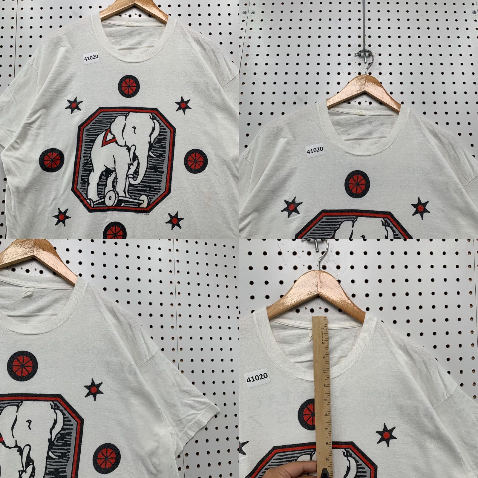 Vintage VINTAGE 90s 10000 Maniacs Shirt Men 2XL White Bling Man ZOO Rare Single Stitch Shirt Men 2XL White 90s Maniacs Zoo Bling Musical Band Mens Size US XXL / EU 58 / 5 - 9 Thumbnail