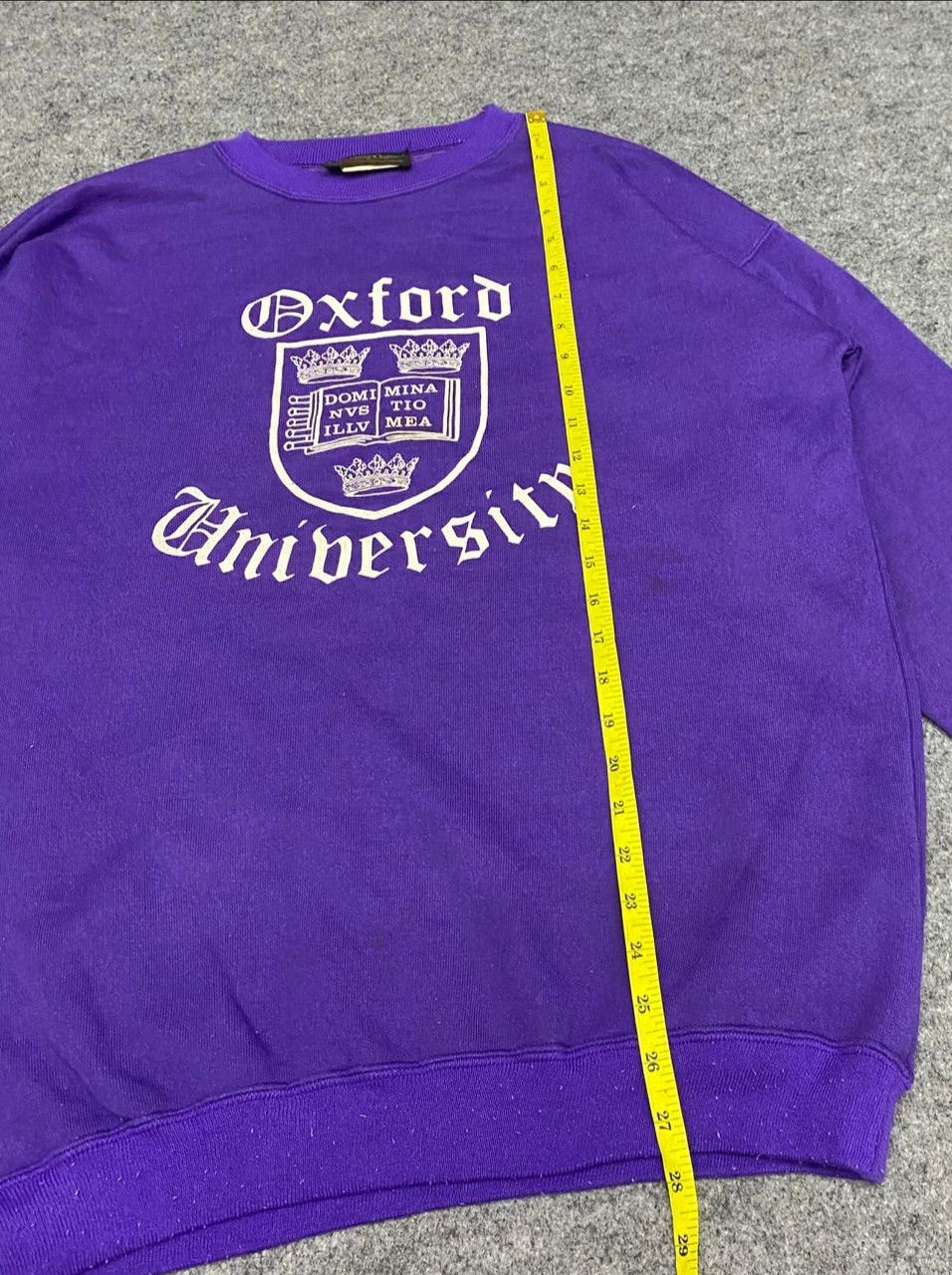 Oxxford Clothes Vintage Oxford University Made In England Sweatshirt Size US M / EU 48-50 / 2 - 6 Thumbnail