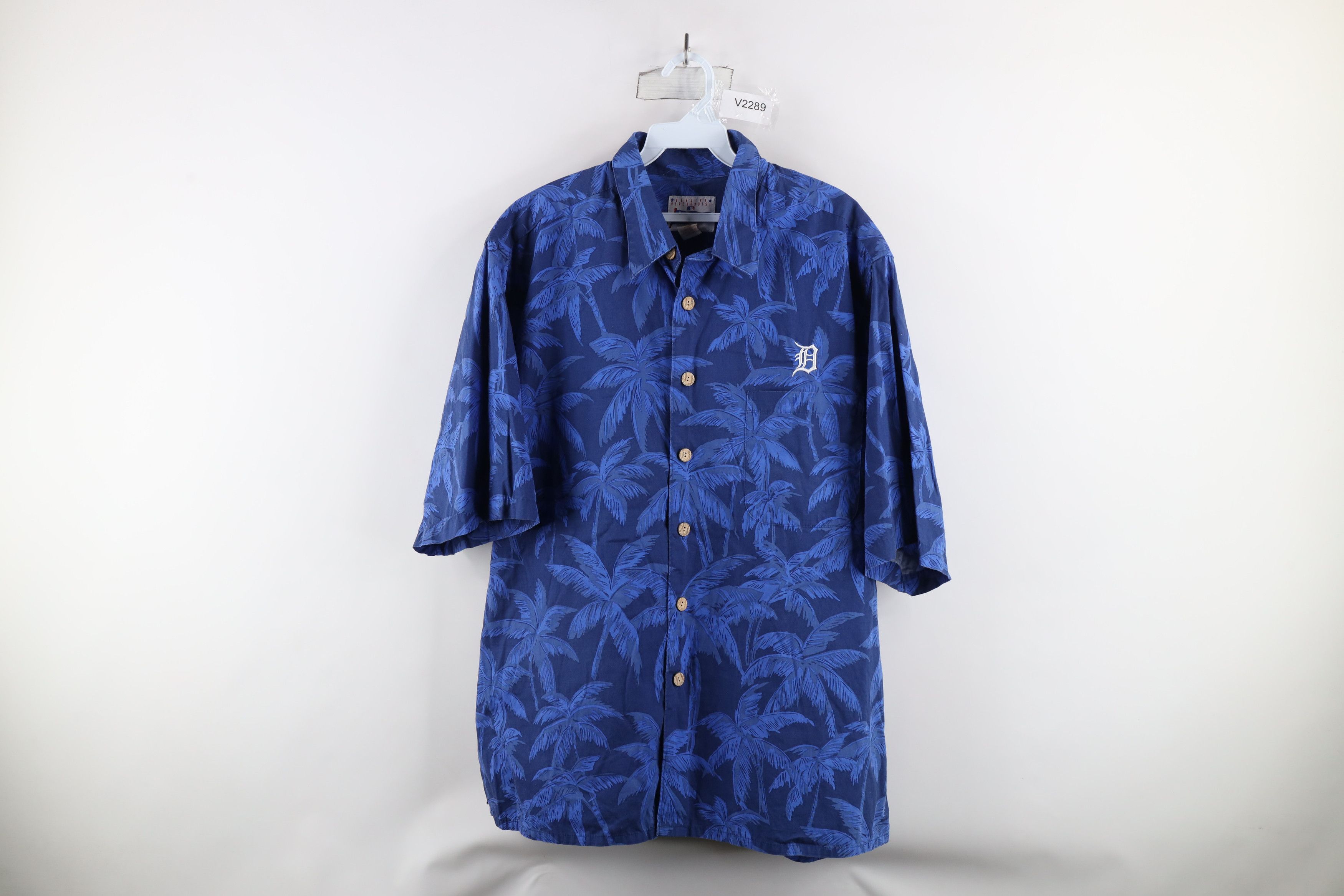 Reyn Spooner × Vintage Vintage 90s Reyn Spooner Baseball Hawaiian Button Shirt Size US XL / EU 56 / 4 - 1 Thumbnail