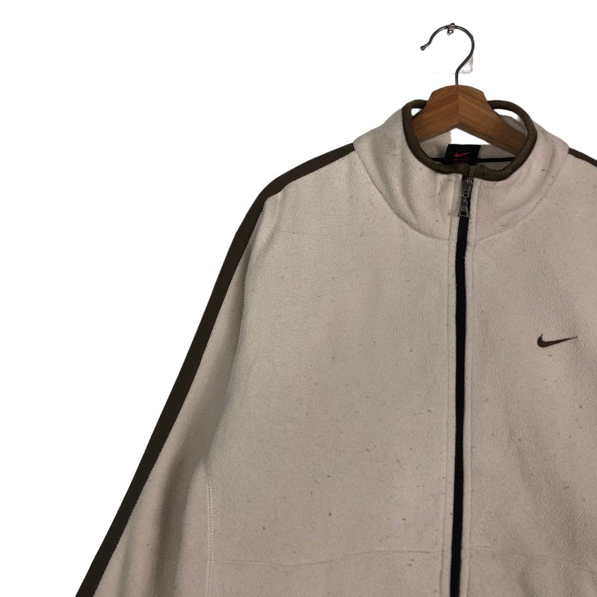 Nike 🔥90’s Vintage Nike Zipper Fleece Jacket Streetwear Size US M / EU 48-50 / 2 - 7 Thumbnail