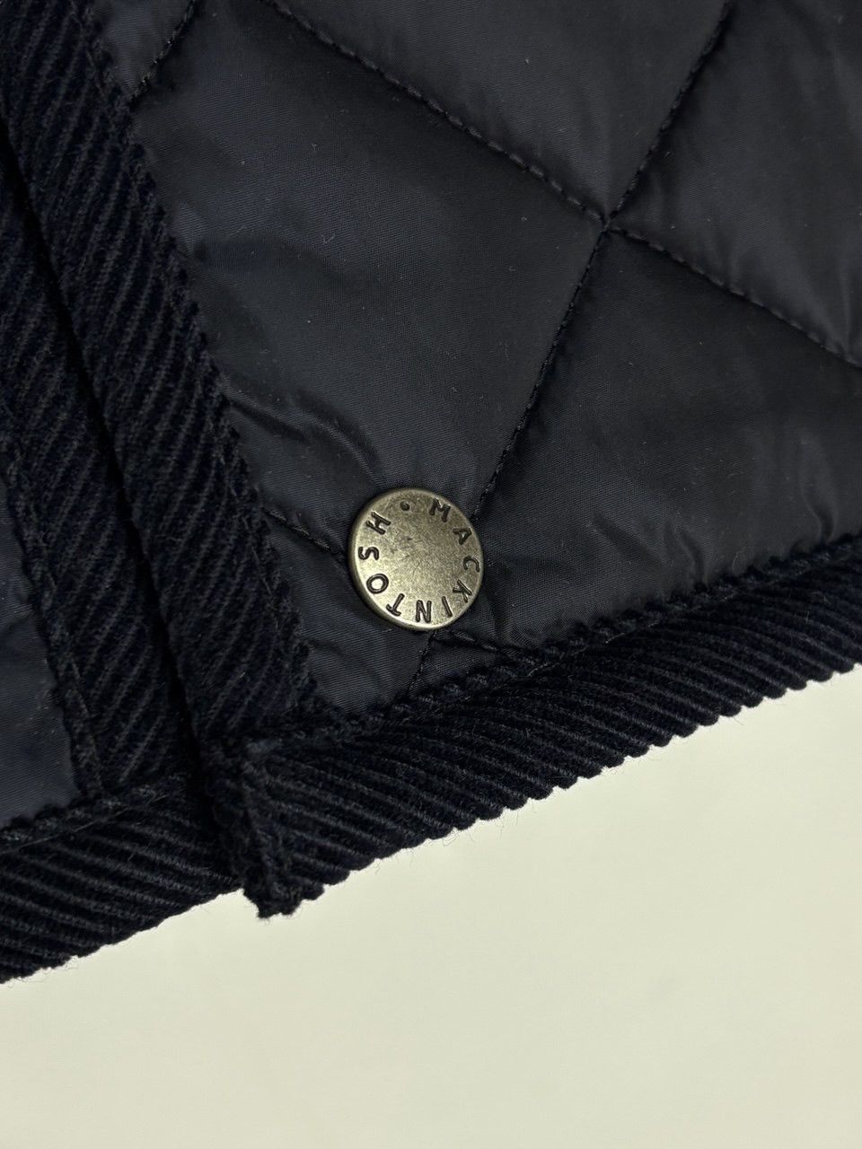 Mackintosh Vintage Mackintosh Navy Quilted Button Jacket Size US S / EU 44-46 / 1 - 12 Thumbnail