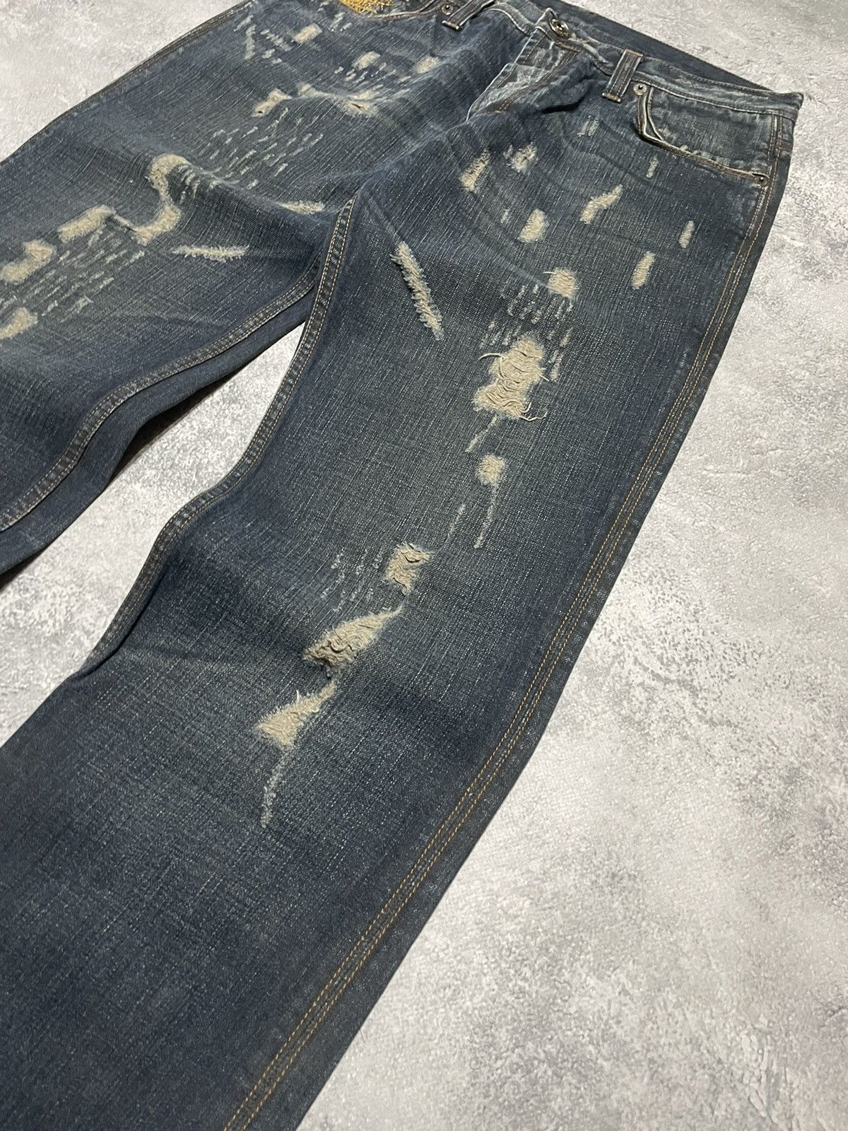 Hysteric Glamour Kapital IfSixWasNine Hysteric Glamour style baggy jeans Y2K Size US 34 / EU 50 - 3 Thumbnail