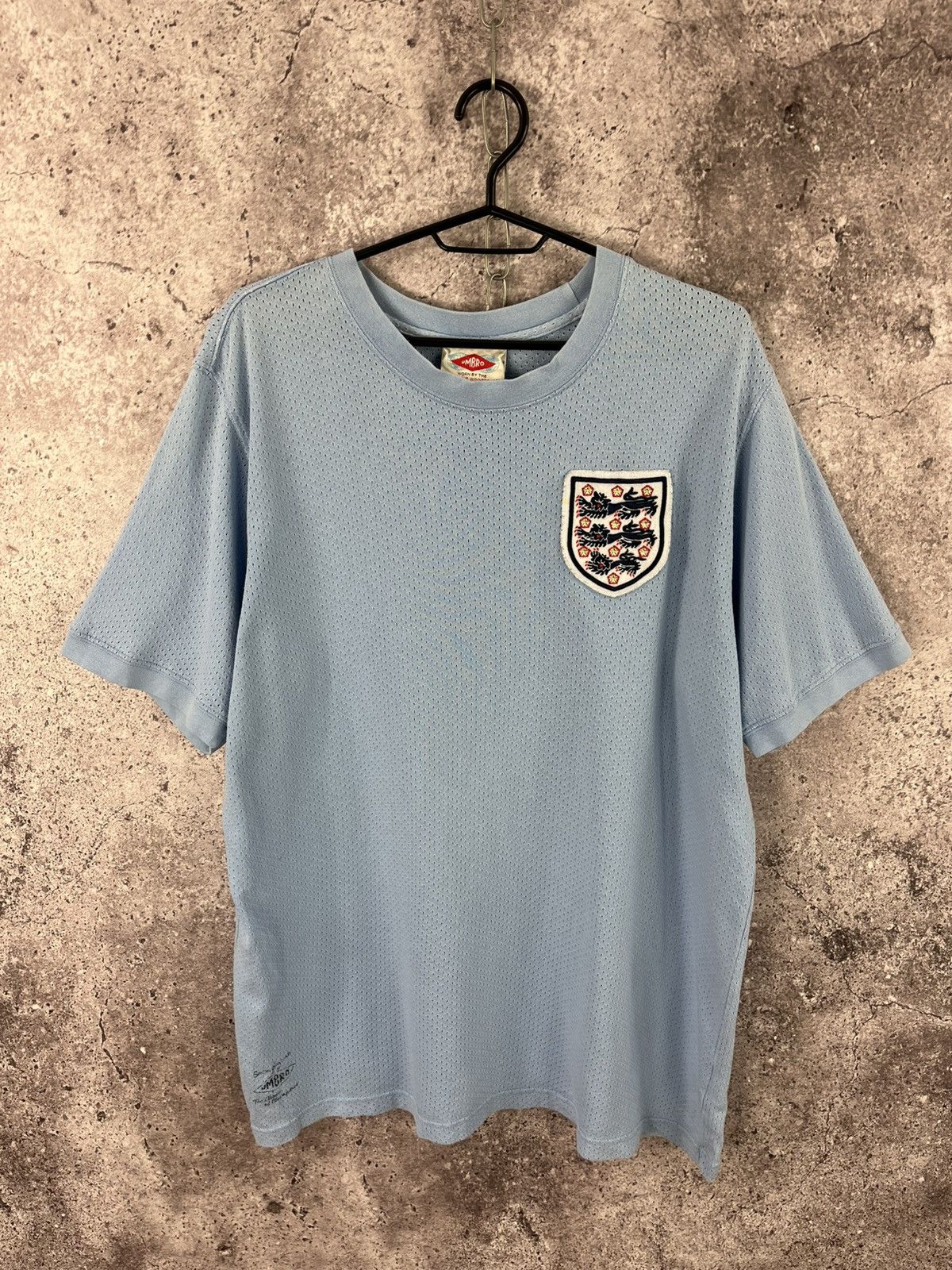 Umbro Umbro England Retro Replicas 70’s Vintage T-Shirt Size XL Size US XL / EU 56 / 4 - 2 Thumbnail