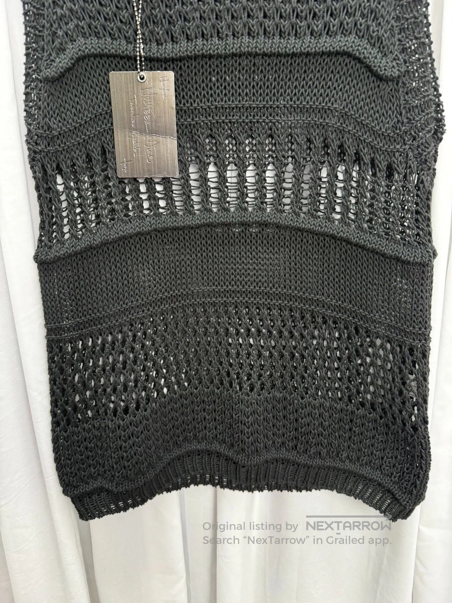 DEN IM by SIKI IM Number (N)ine 04SS Knit Hollow Vest. Size US M / EU 48-50 / 2 - 3 Thumbnail