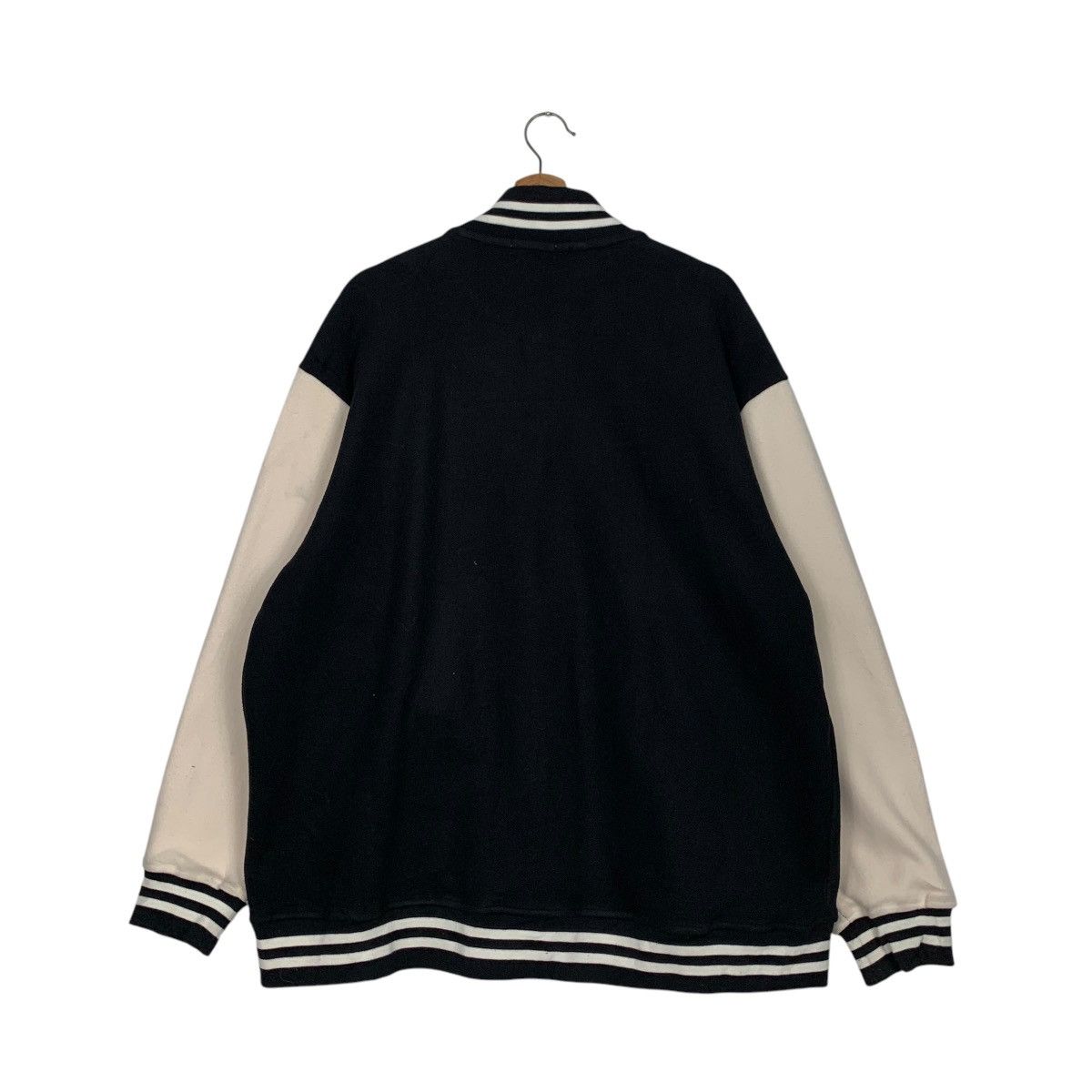 Japanese Brand DENIFITS Classic Style Varsity Jacket #2697-C121 Size US XXL / EU 58 / 5 - 7 Thumbnail