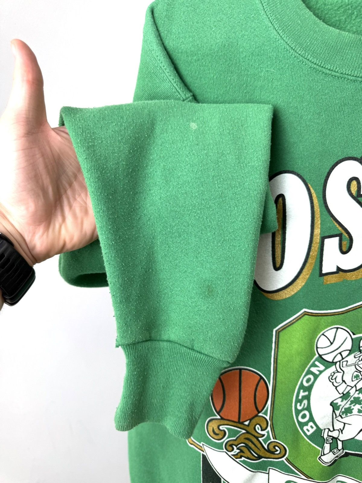 Vintage Rare! 1990s Vintage Boston Celtics NBA Sweatshirt Size US L / EU 52-54 / 3 - 8 Thumbnail