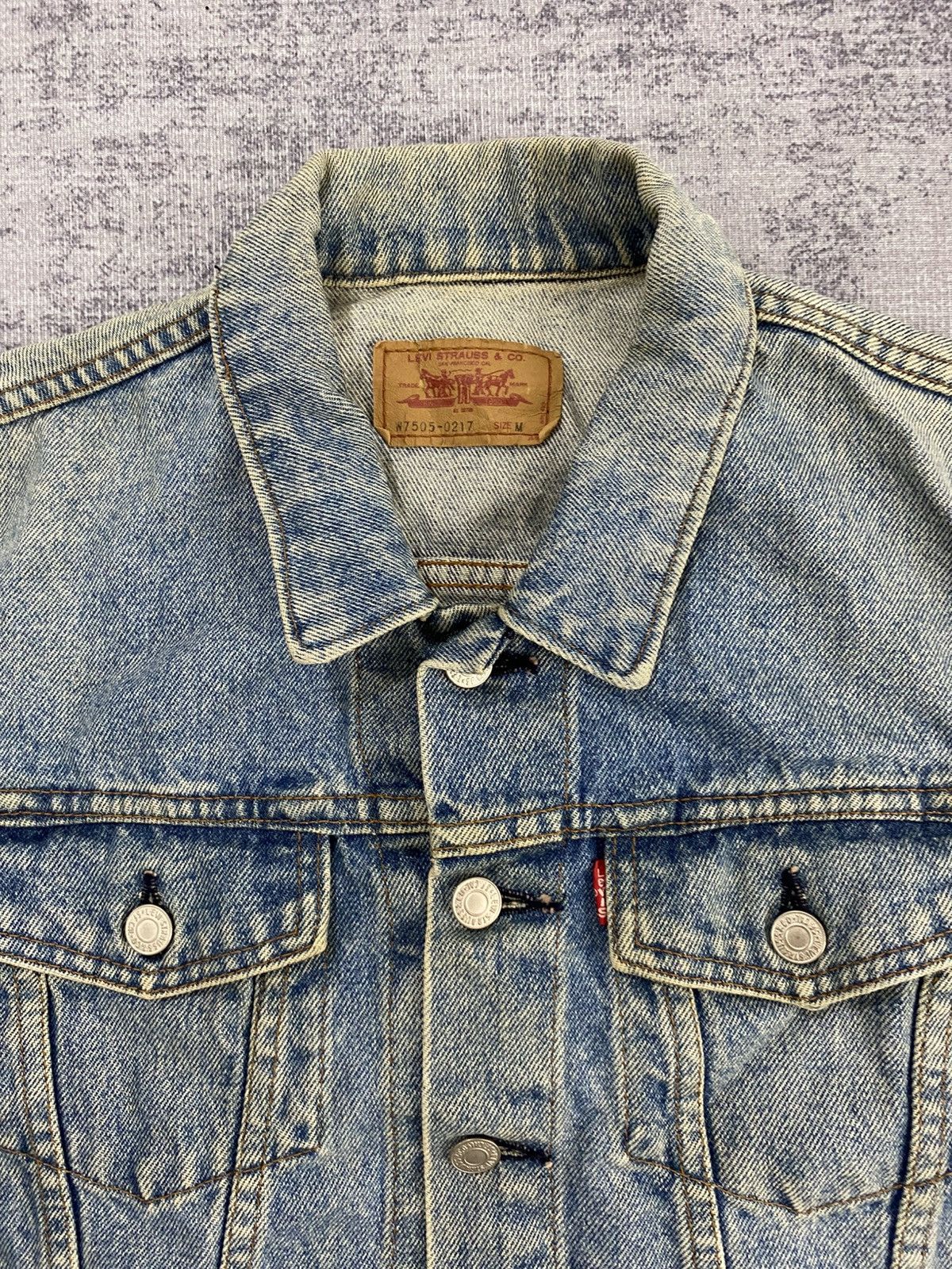 Levi's Vintage crop boxy levis jackets blue jeans Size M / US 6-8 / IT 42-44 - 9 Thumbnail