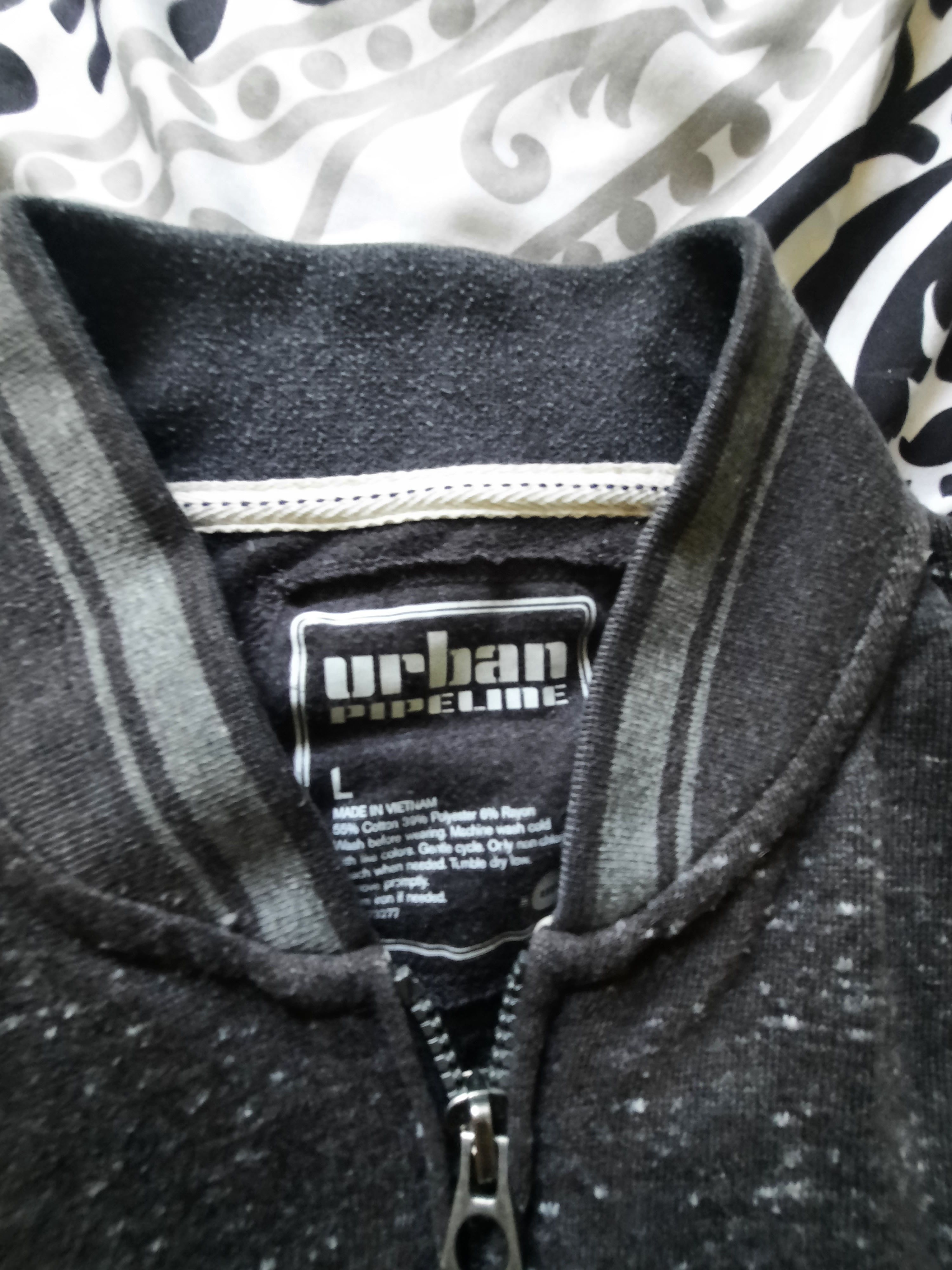 Urban Pipeline Splatter collared zip up hoodie Size US L / EU 52-54 / 3 - 2 Thumbnail