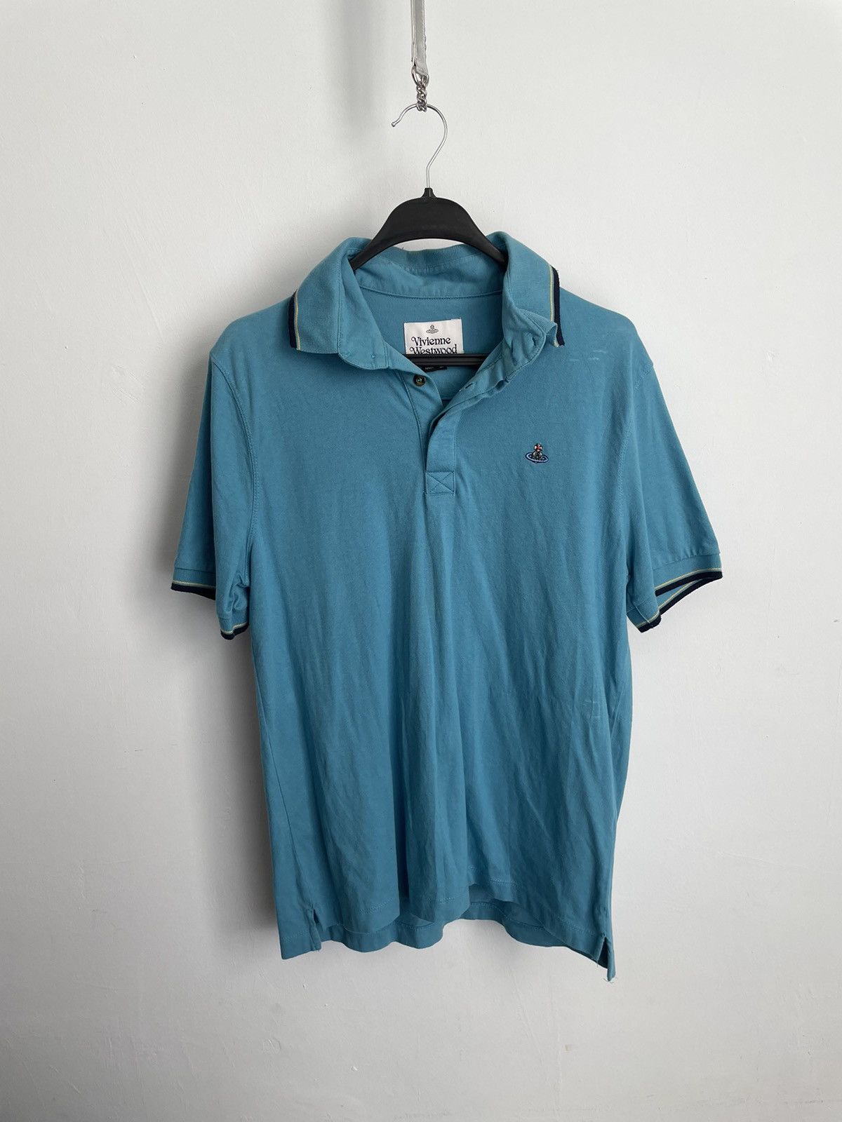 Vivienne Westwood VIVIENNE WESTWOOD POLO T-SHIRT Blue Size US M / EU 48-50 / 2 - 1 Thumbnail