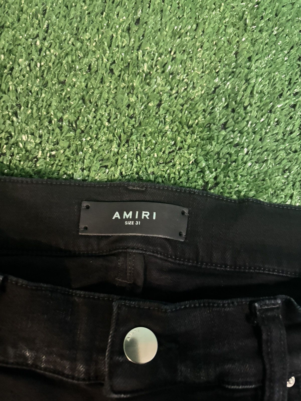 Amiri Amiri Core Applique Jean Size US 31 - 4 Thumbnail