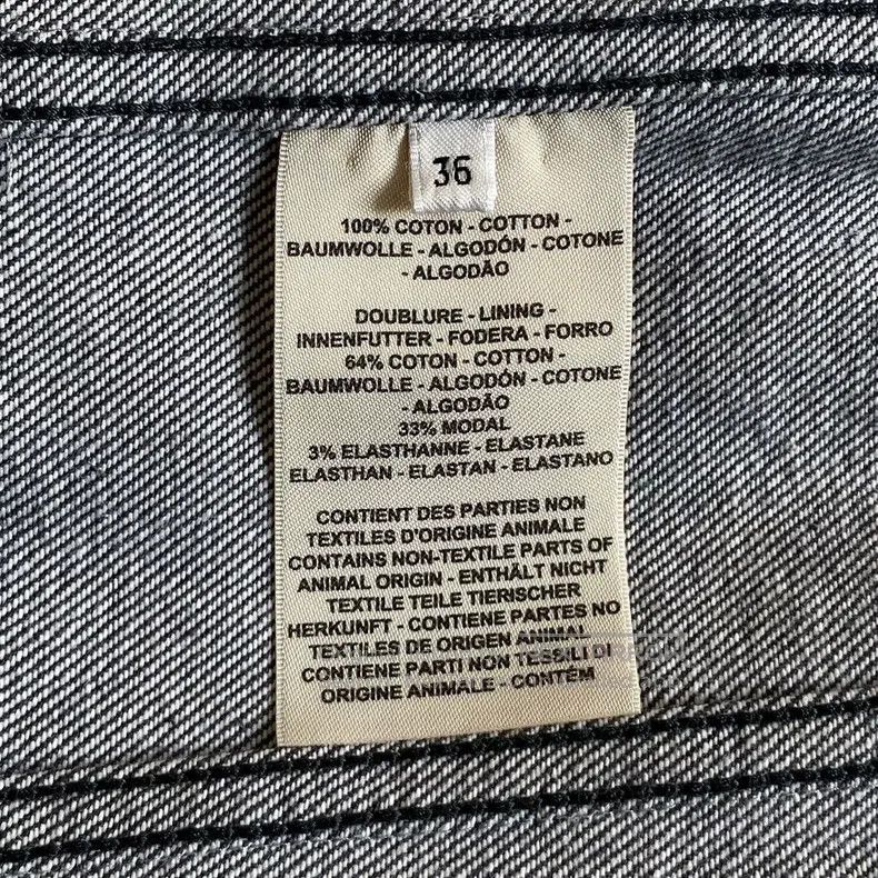 Hermes Hermes Classic gray denim jacket Size XS / US 0-2 / IT 36-38 - 6 Thumbnail