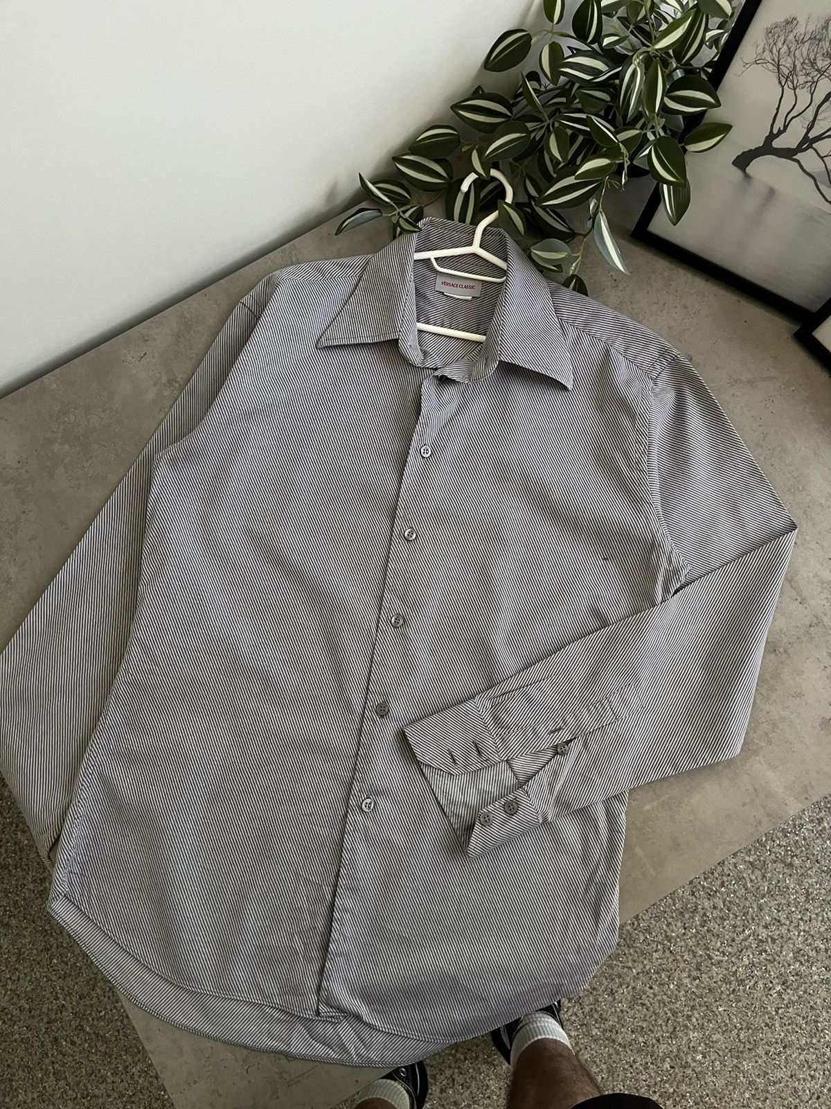 Versace Vintage Versace Classic shirt size 15.5 39 Medium Size US M / EU 48-50 / 2 - 1 Thumbnail