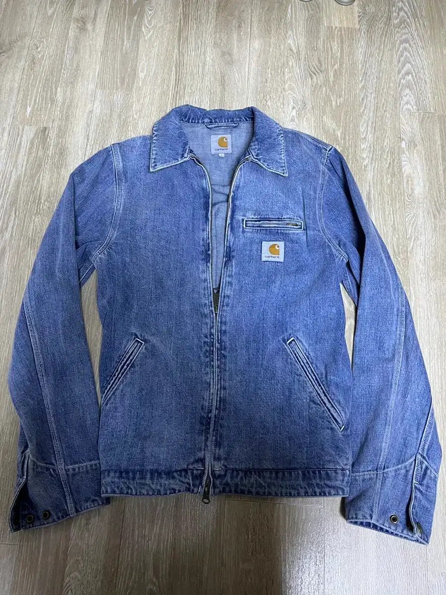 Carhartt Carhartt Detroit Blue Jean Jacket Size US S / EU 44-46 / 1 - 1 Thumbnail