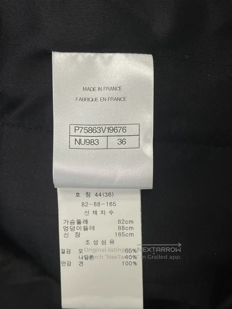 Chanel Chanel 23K black diamond button four-pocket jacket Size XS / US 0-2 / IT 36-38 - 5 Thumbnail