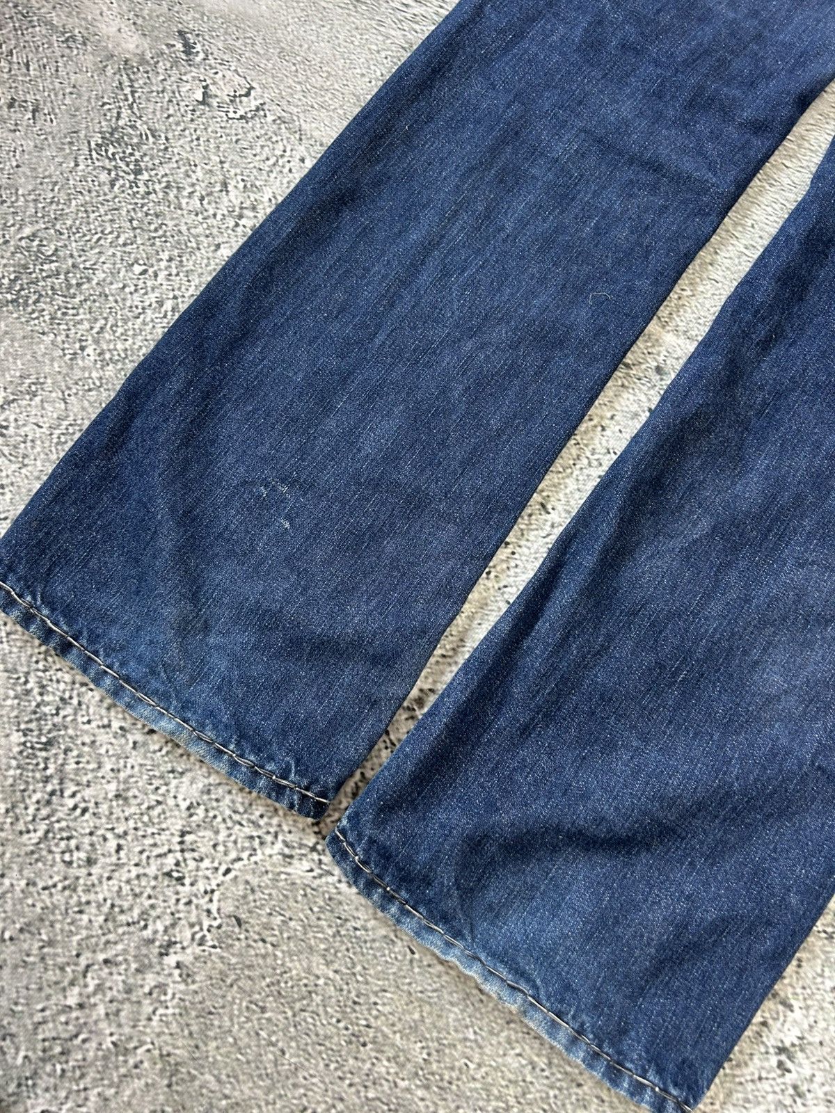 True Religion True Religion vintage jeans navy blue thick stitching Y2K Size US 29 - 4 Thumbnail