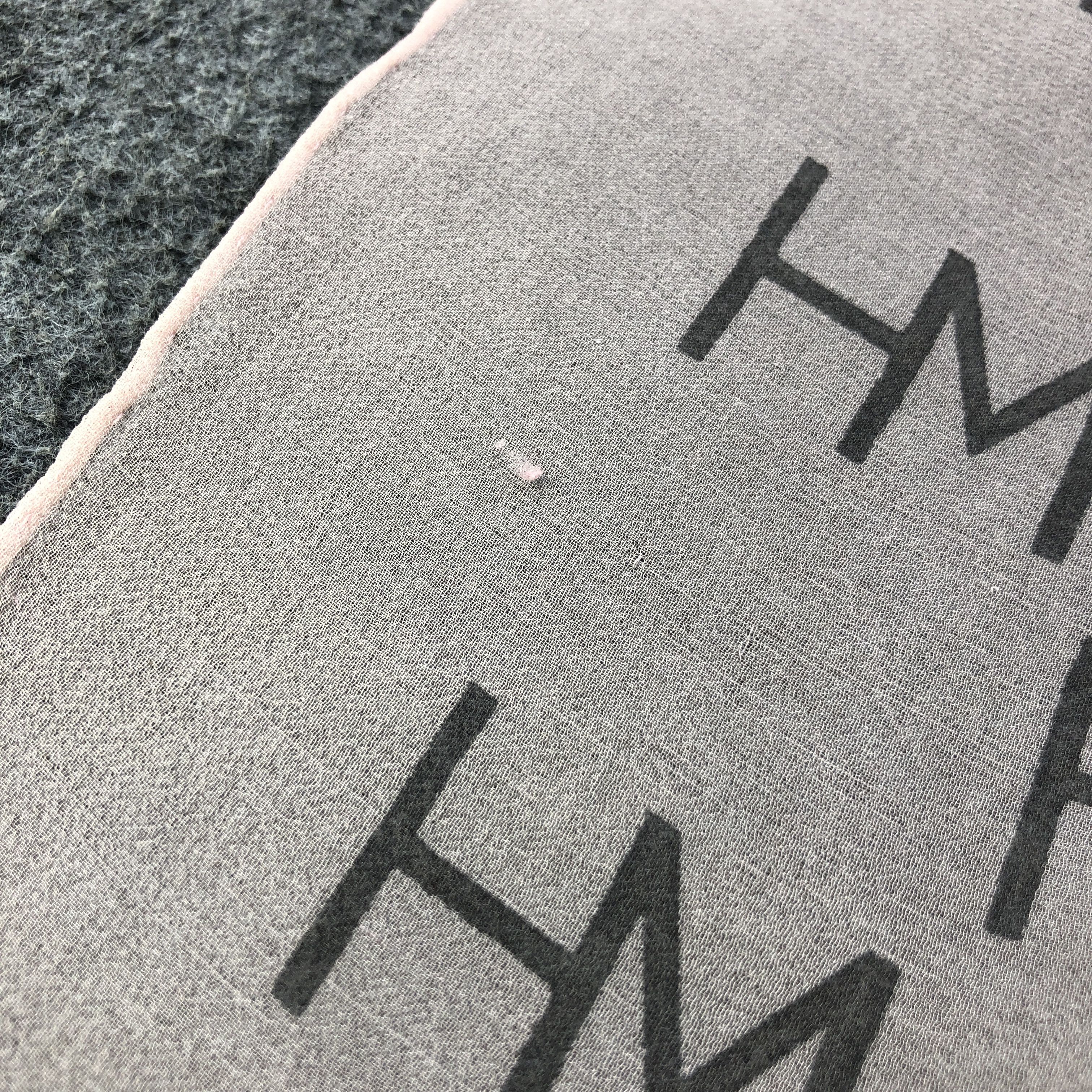 Hanae Mori Hanae Mori Monogram Hand Rolled Silk Scarf M1056 Size ONE SIZE - 6 Thumbnail