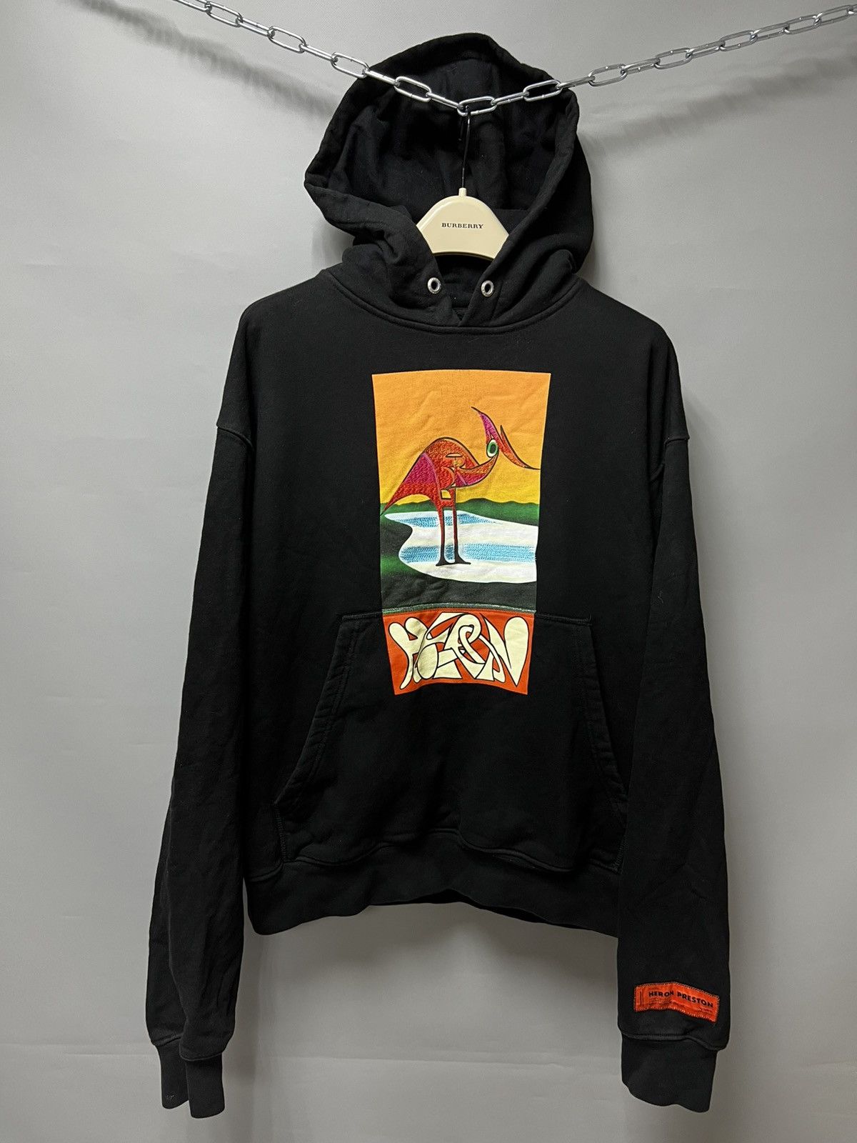 Heron Preston Heron Preston Abstract Hoodie Black Size US L / EU 52-54 / 3 - 1 Thumbnail