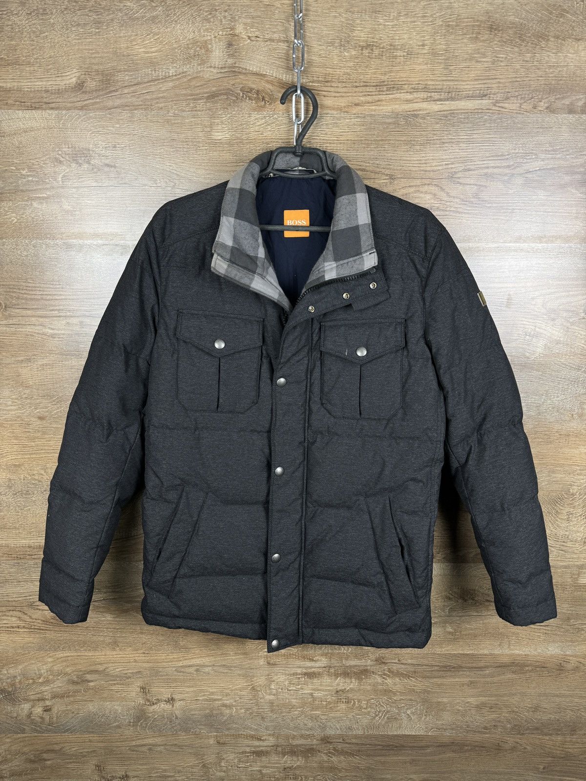 Hugo Boss Mens Hugo Boss Puffer Down Jacket luxury Size US S / EU 44-46 / 1 - 1 Thumbnail