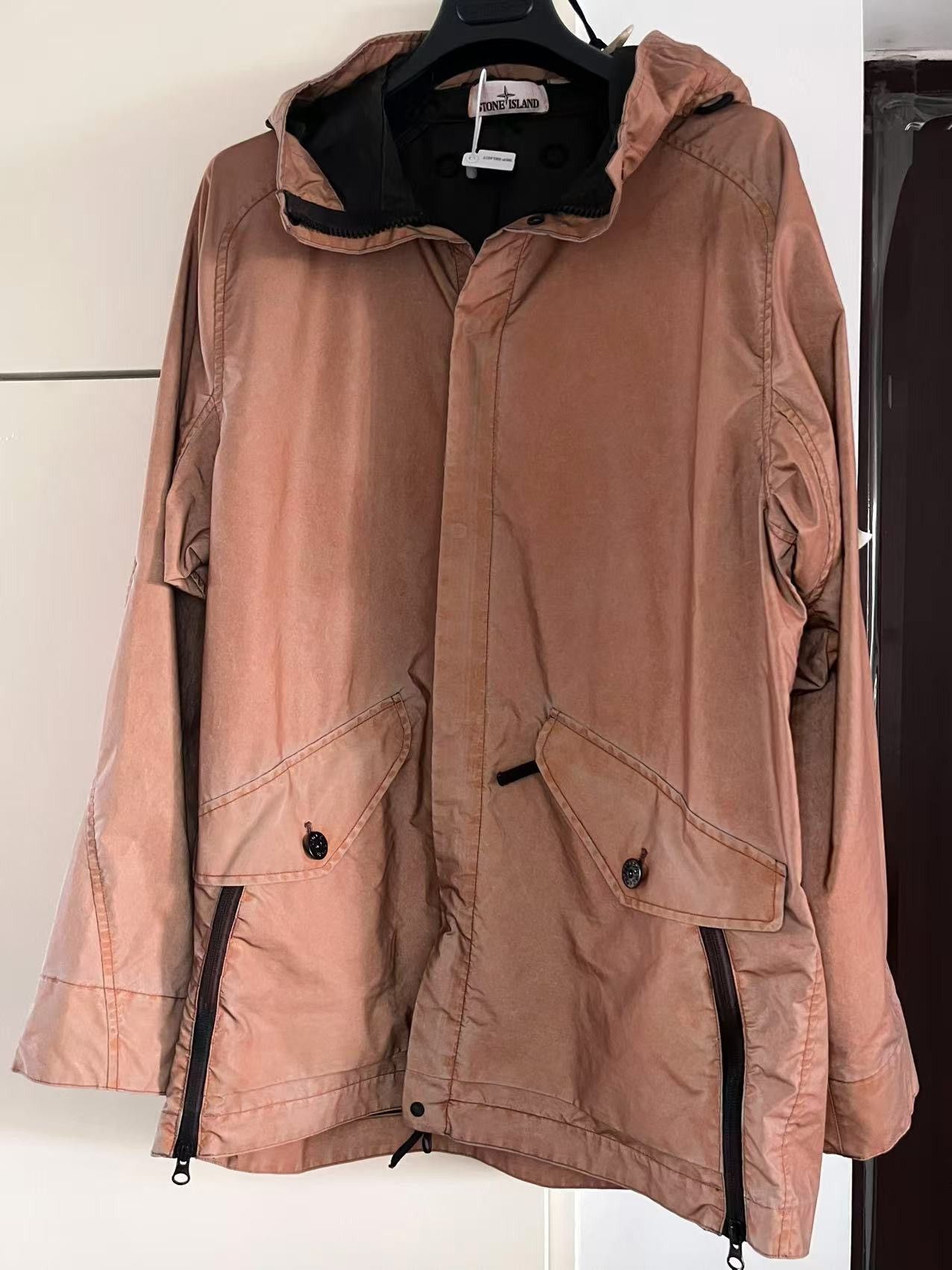 Stone Island Stone Island Orange Dust Reflective Parka M Size US M / EU 48-50 / 2 - 3 Thumbnail