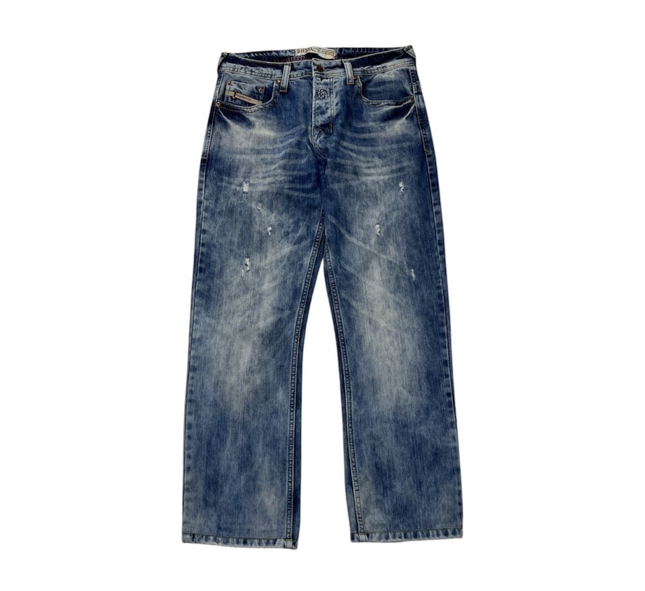 Diesel × Vintage Vintage Diesel safado distressed denim y2k washed jeans pant Size US 34 / EU 50 - 1 Thumbnail