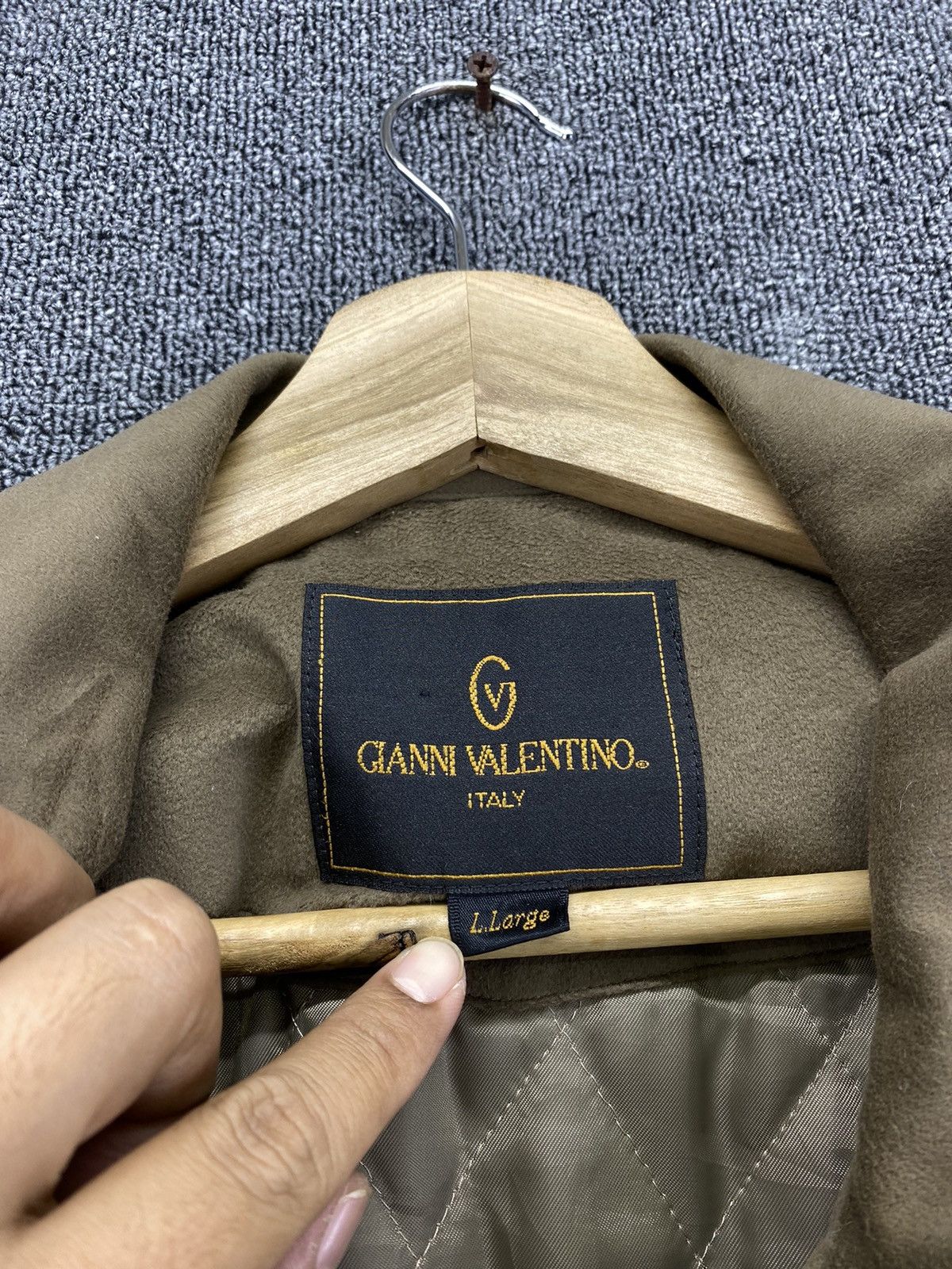 Gianni Valentino Vintage Gianni Valentino Long Coat Jacket Size US L / EU 52-54 / 3 - 6 Thumbnail