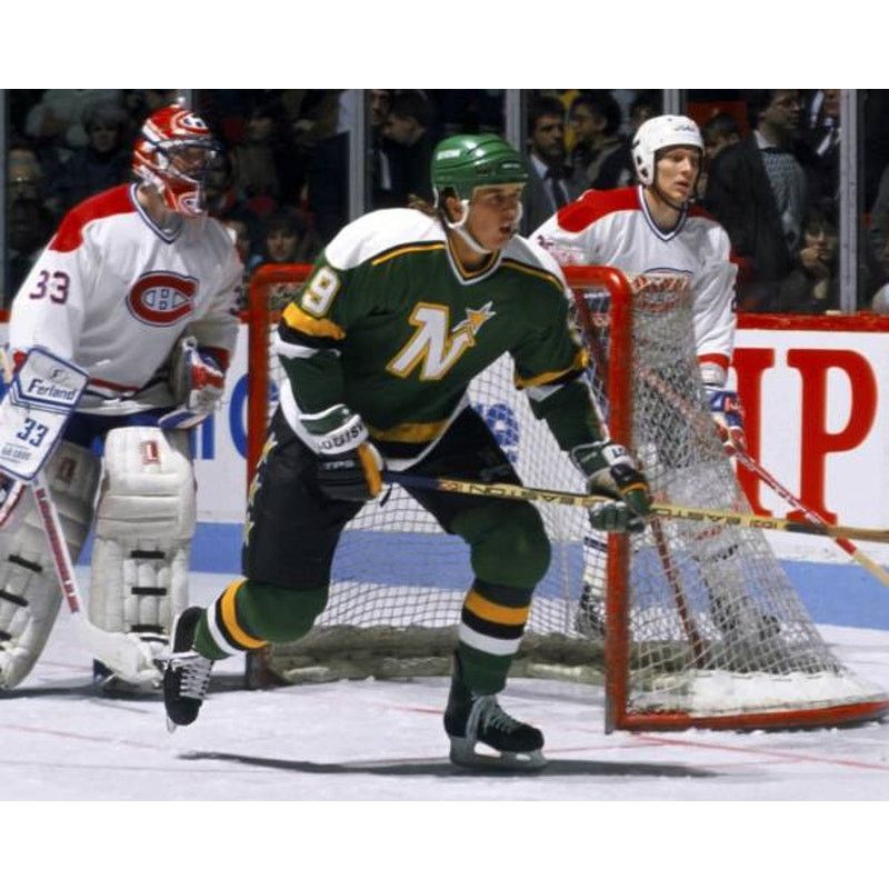 Ccm × NHL MODANO #9 Minnesota North Stars CCM Vintage XL green hockey Size US XL / EU 56 / 4 - 12 Thumbnail