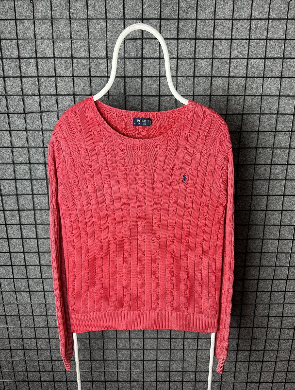 Ralph Lauren Polo Ralph Lauren Cable Knit Cotton Sweater Size XL Size XL / US 12-14 / IT 48-50 - 1 Thumbnail