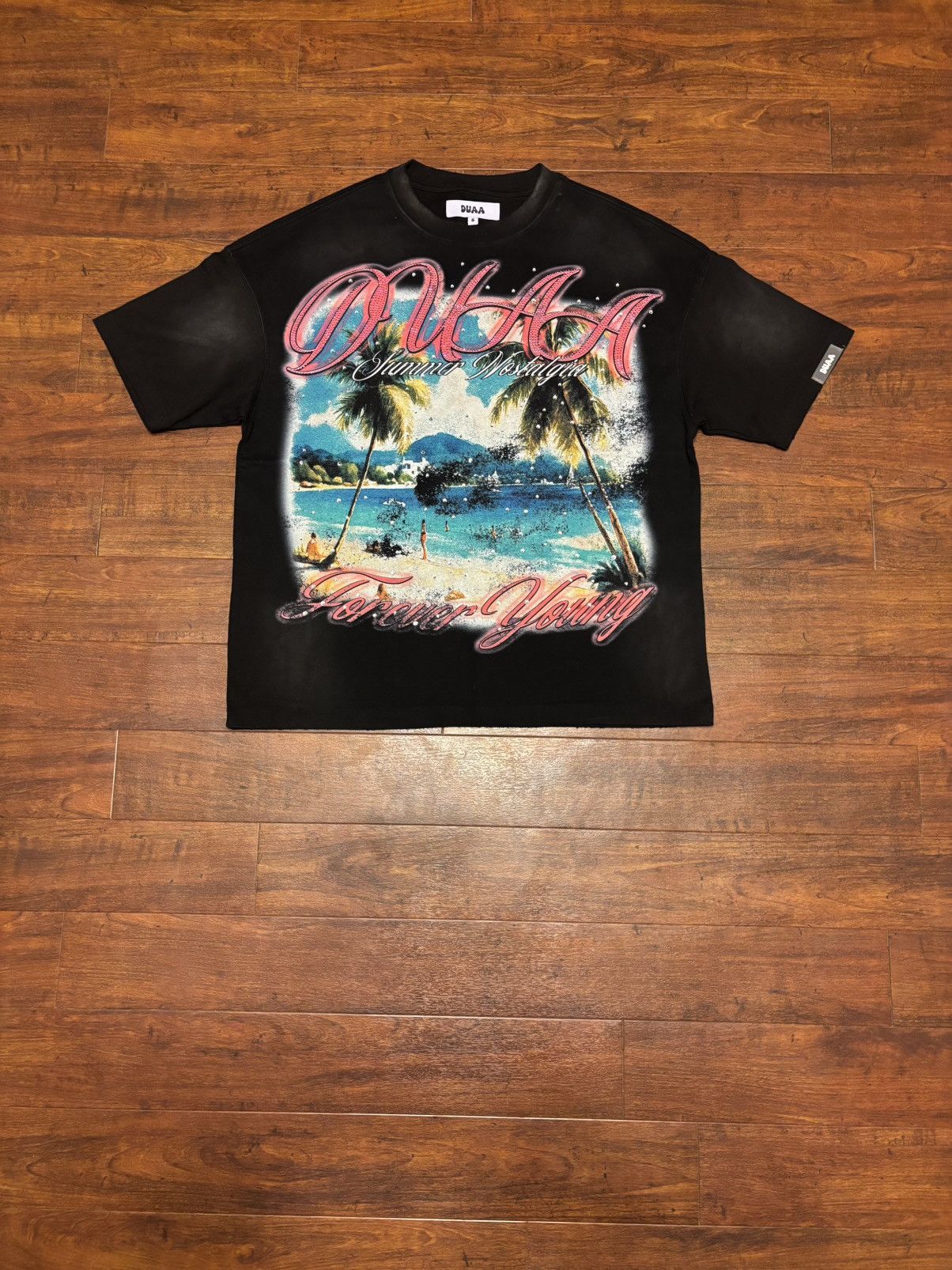 Other DUAA “Summer Nostalgia” Rhinestone Tee Size US S / EU 44-46 / 1 - 1 Thumbnail