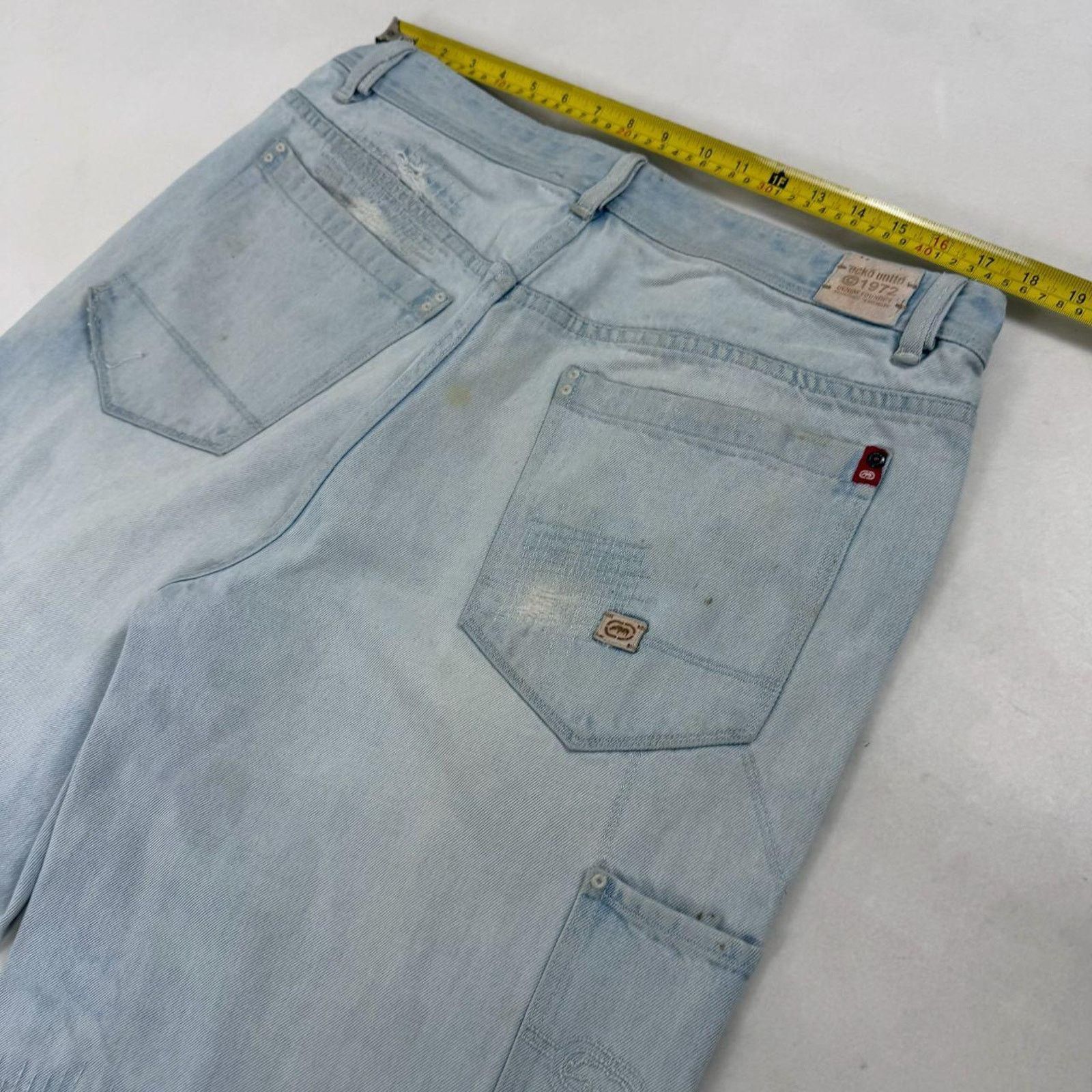 Ecko Unltd. × JNCO × Vintage Vintage y2k ecko unltd grunge archive faded baggy rare jeans Size US 36 / EU 52 - 5 Thumbnail