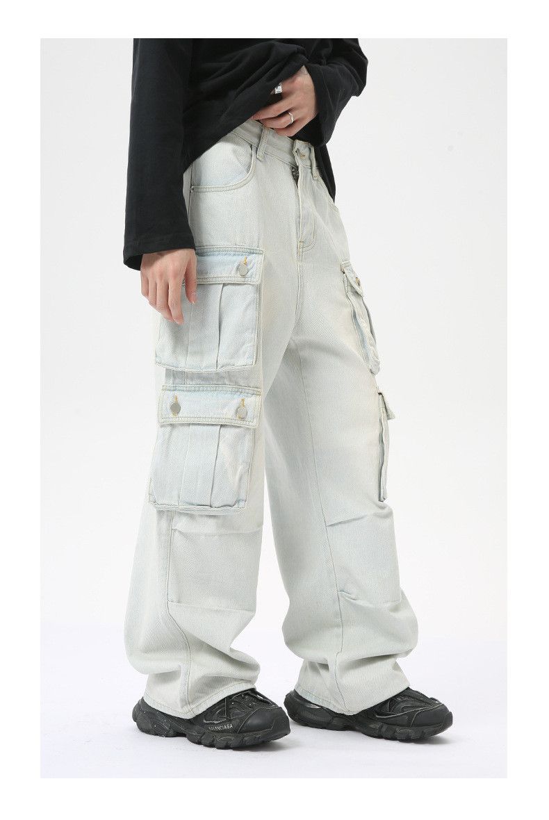 Japanese Brand × Vintage Straight Multi-pockets Jeans Size US 28 / EU 44 - 6 Thumbnail