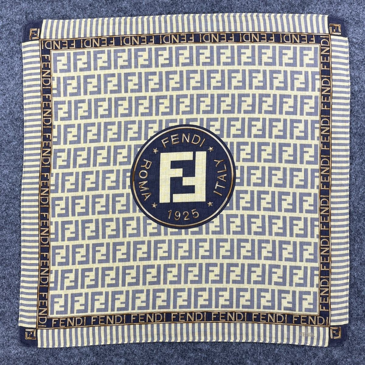 Vintage Fendi Handkerchief / Bandana / Neckerchief B432