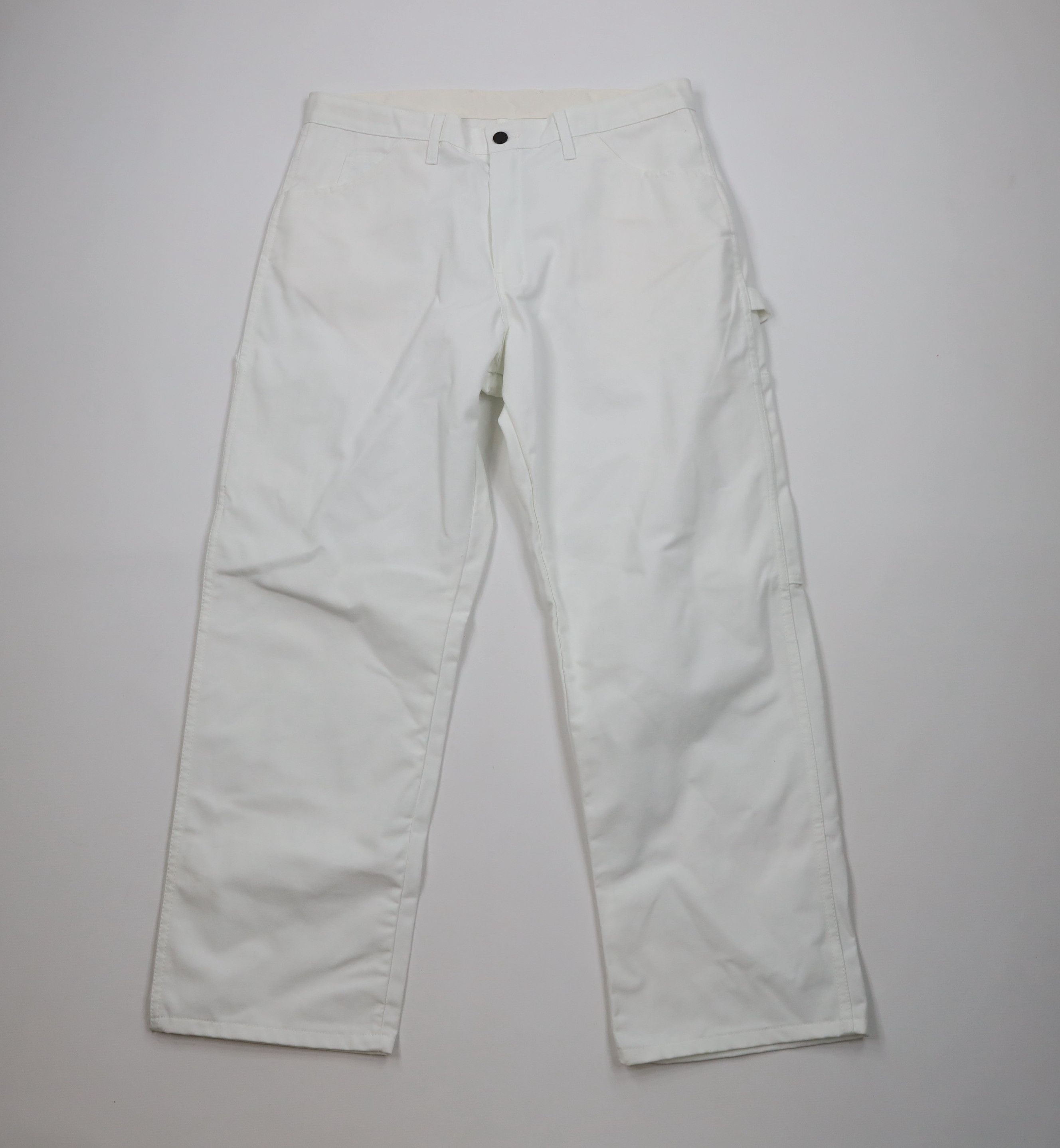 Dickies Vintage 90s Y2K Dickies Wide Leg Dungaree Painter Pants Size US 34 / EU 50 - 1 Thumbnail