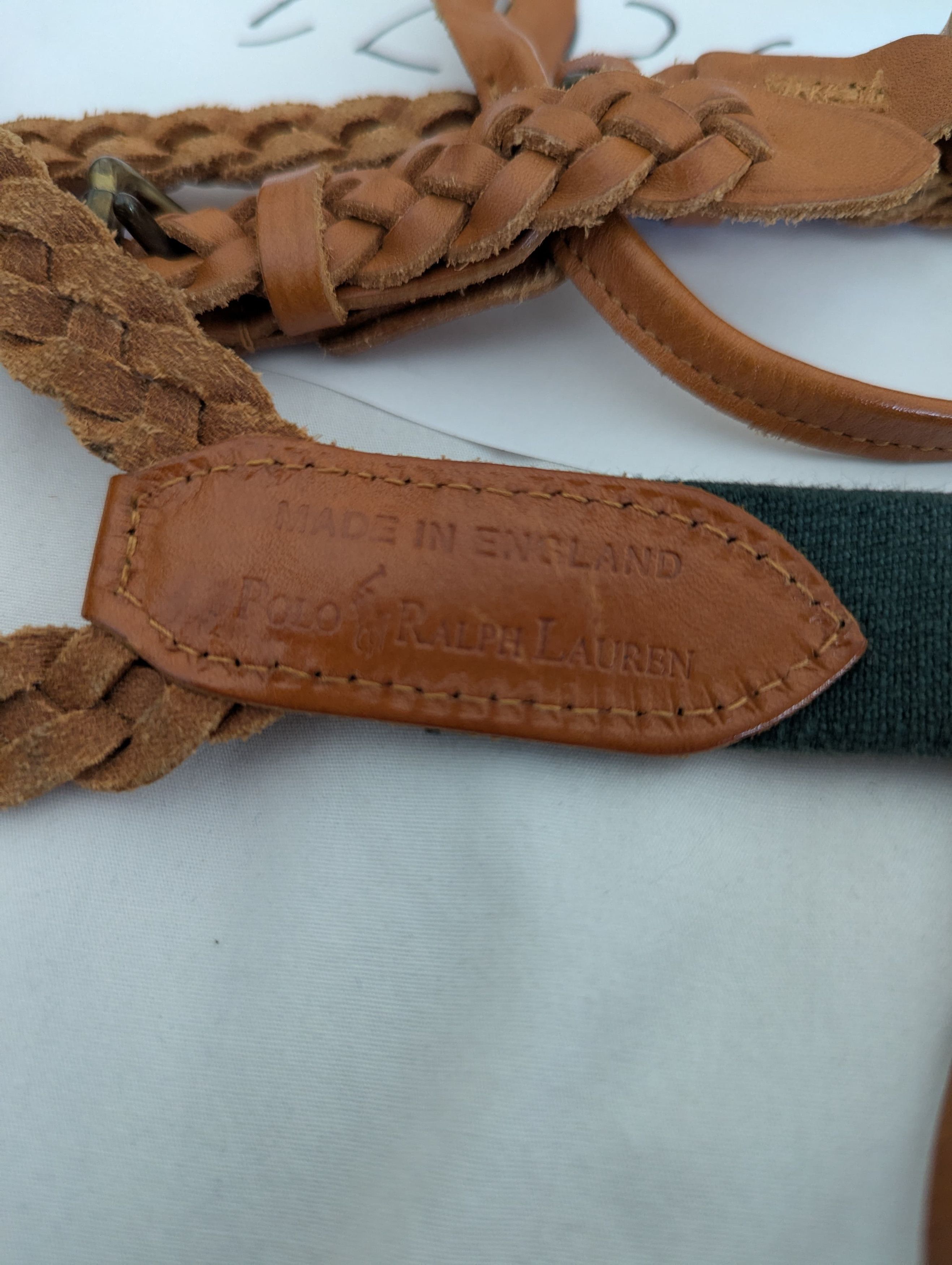 Polo Ralph Lauren Ralph lauren leather pants braces Size ONE SIZE - 3 Thumbnail