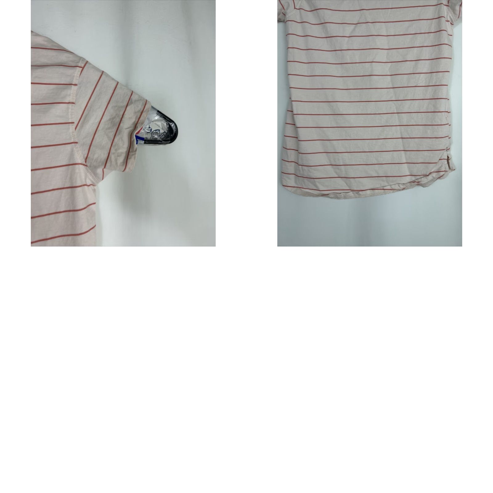 Mountain Khakis VINTAGE Mountain Khakis Womens T Shirt White Red Stripe Short Sleeve V-Neck Medium Size M / US 6-8 / IT 42-44 - 9 Thumbnail