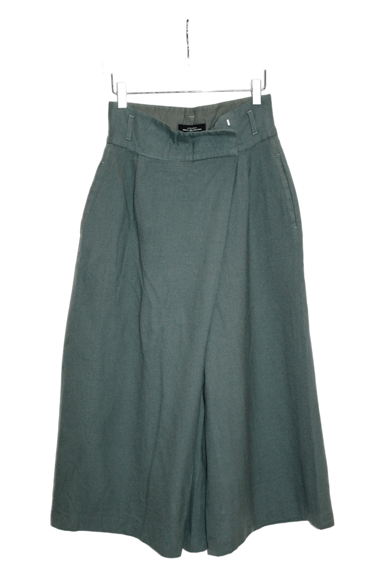 Japanese Brand United Arrows Green Label Relaxing Asymmetric Culottes Size 25" / US 0 / IT 36 - 1 Thumbnail