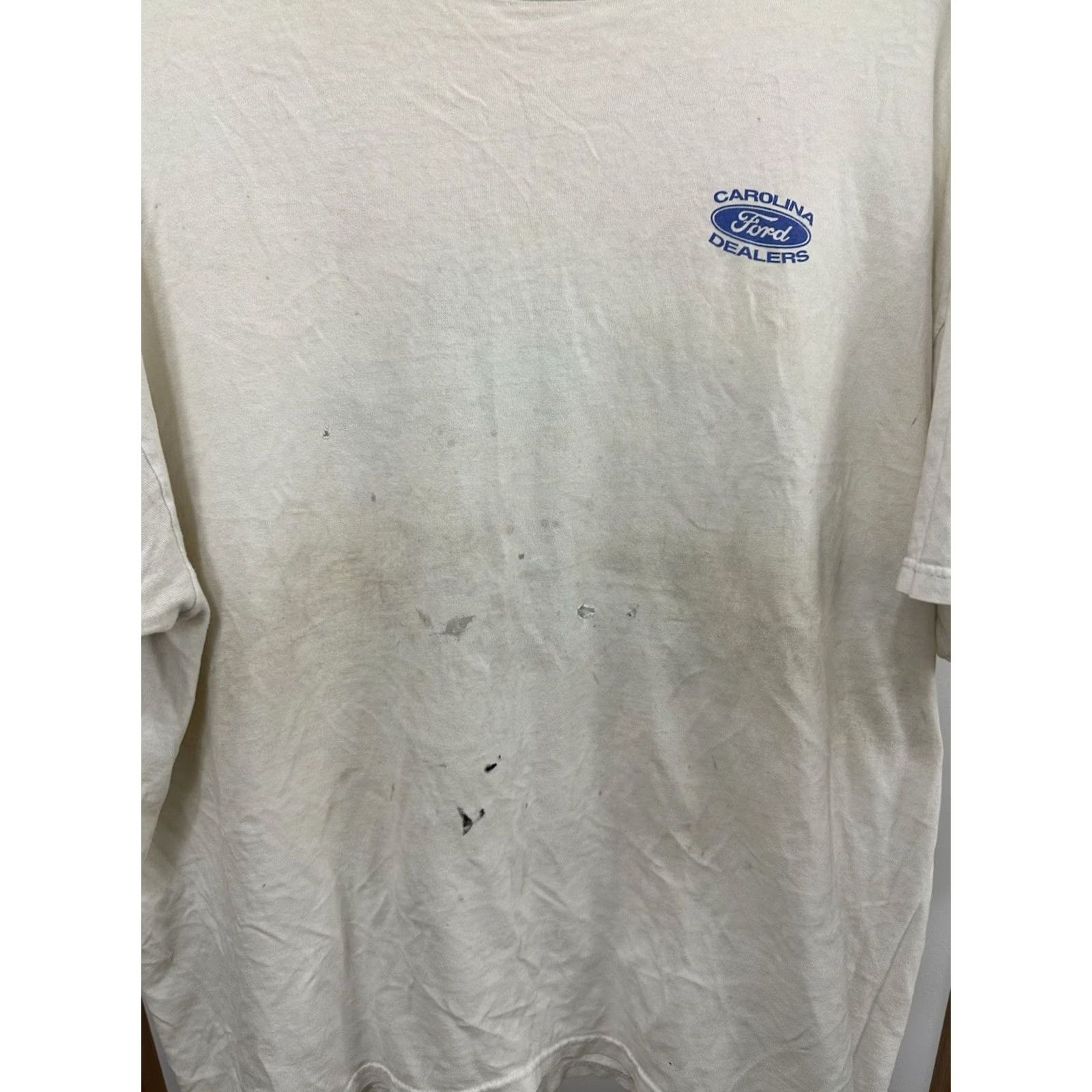 Hanes VINTAGE Charlotte Hornets Hustle NBA Thrashed Worn Cotton T-Shirt XL Mens Size US XL / EU 56 / 4 - 5 Thumbnail