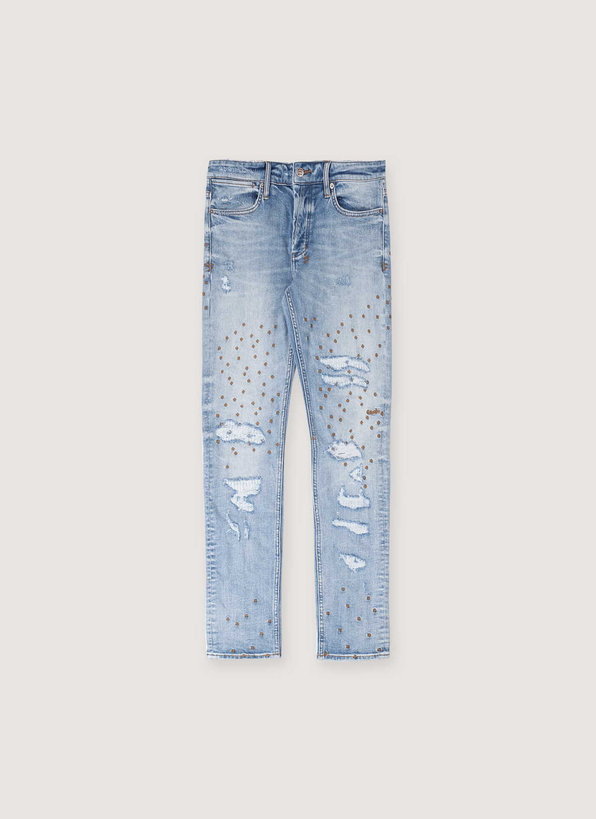 Ksubi Van Winkle Dakota Repair Denim Blue Size US 34 / EU 50 - 1 Thumbnail