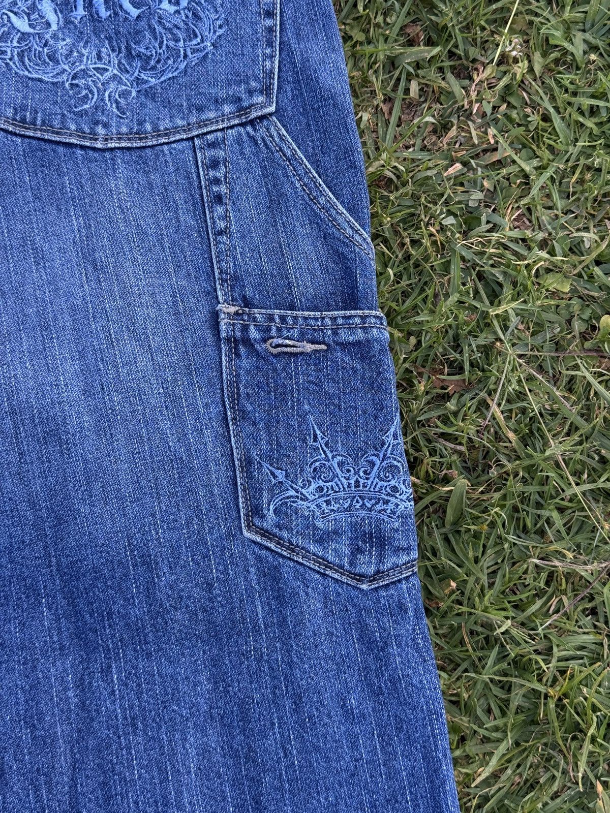 JNCO JNCO Wide Leg Baggy Carpenter Blue Jeans Size US 32 / EU 48 - 5 Thumbnail
