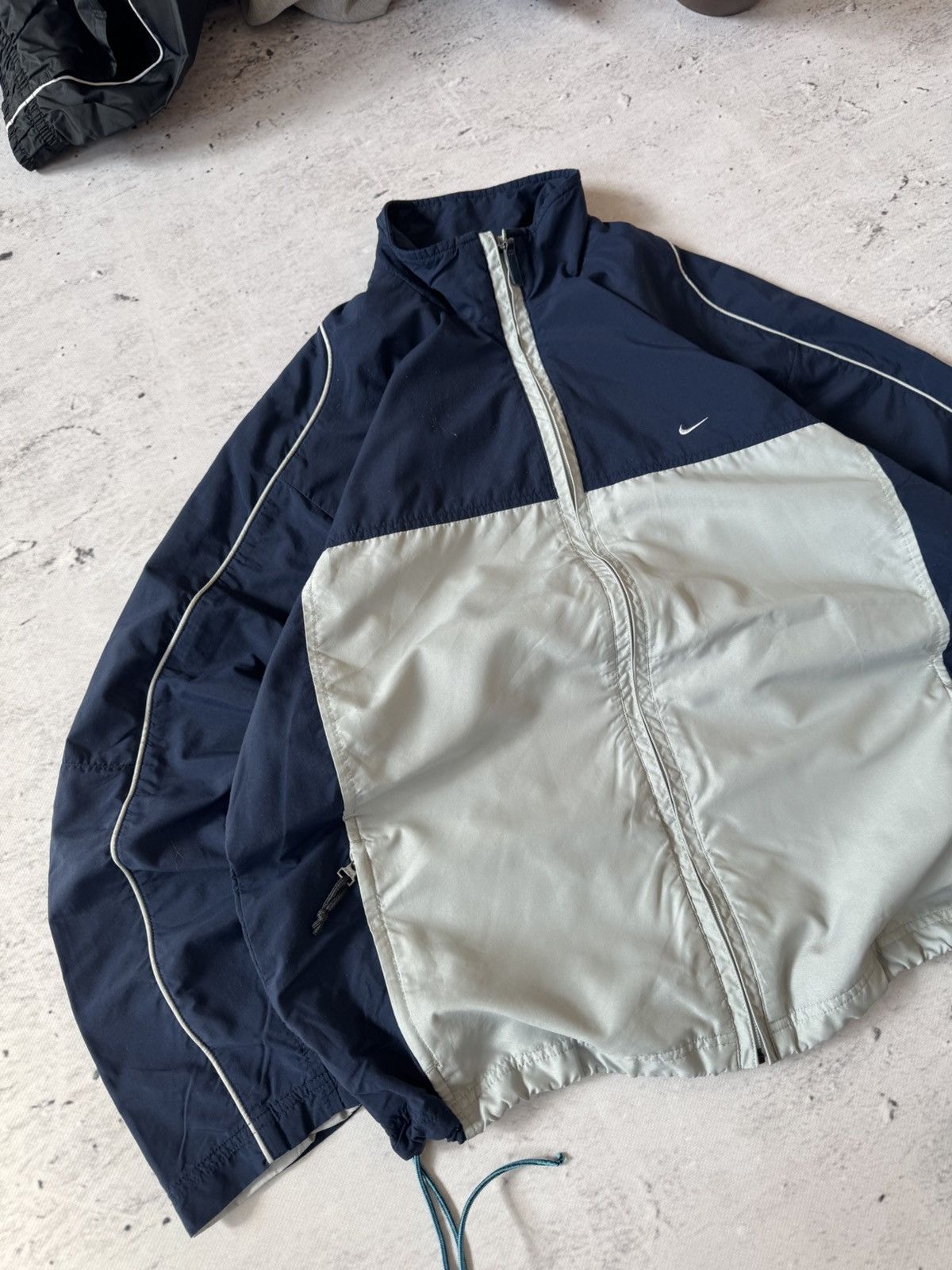 Nike × Vintage NIKE VINTAGE BASIC LOGO OVERSIZE BAGGY LIGHT JACKET Size US M / EU 48-50 / 2 - 2 Thumbnail