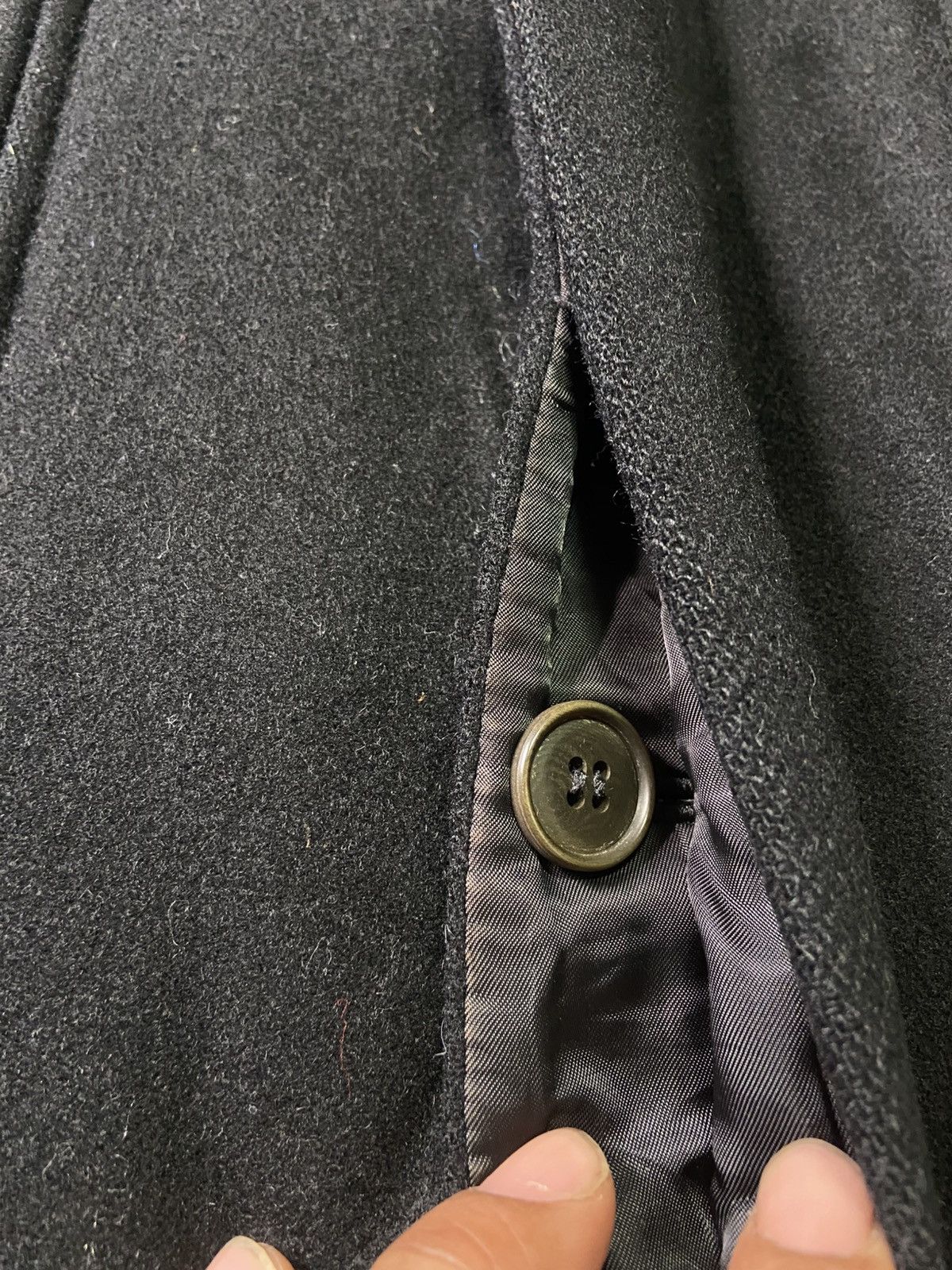 Sophnet. 🔥🔥 Vintage Sophnet Hidden Buttons Wool Jacket (Zip Riri) Size US L / EU 52-54 / 3 - 12 Thumbnail