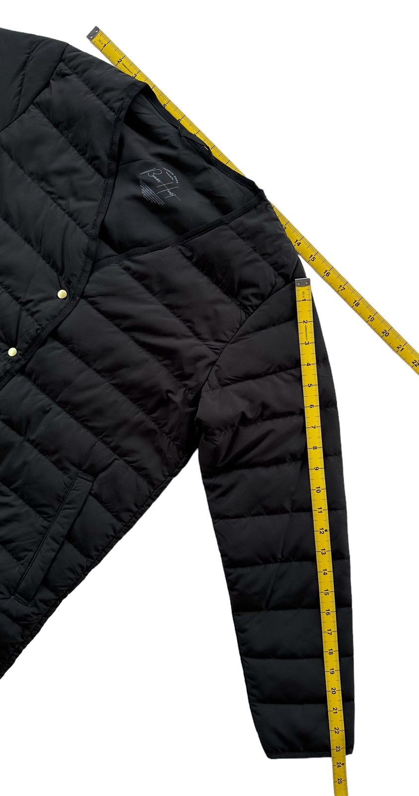 Beams Japan BEAMS HEART French Duck Down Quilted Jacket Black Size M Size US M / EU 48-50 / 2 - 14 Thumbnail