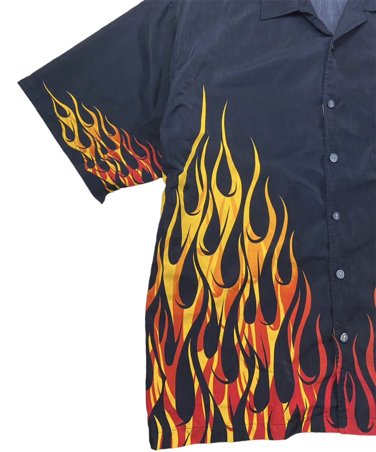 Vintage Vintage Y2K Southwest Flame Bowling Button Up Shirt Size US XXL / EU 58 / 5 - 4 Thumbnail